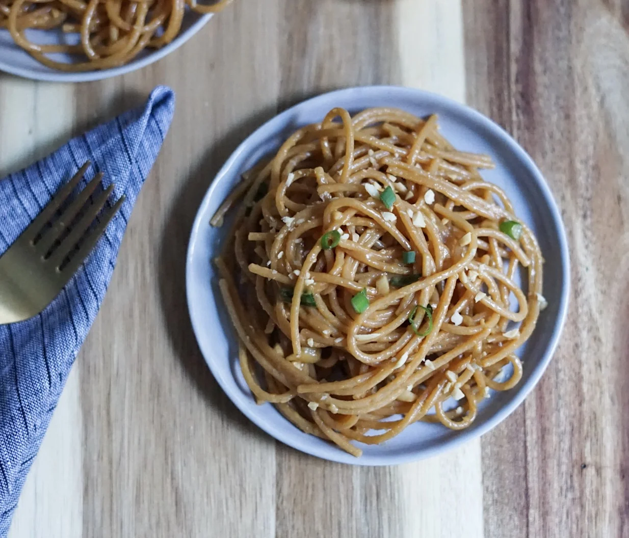 Gluten Free Peanut Sesame Noodles