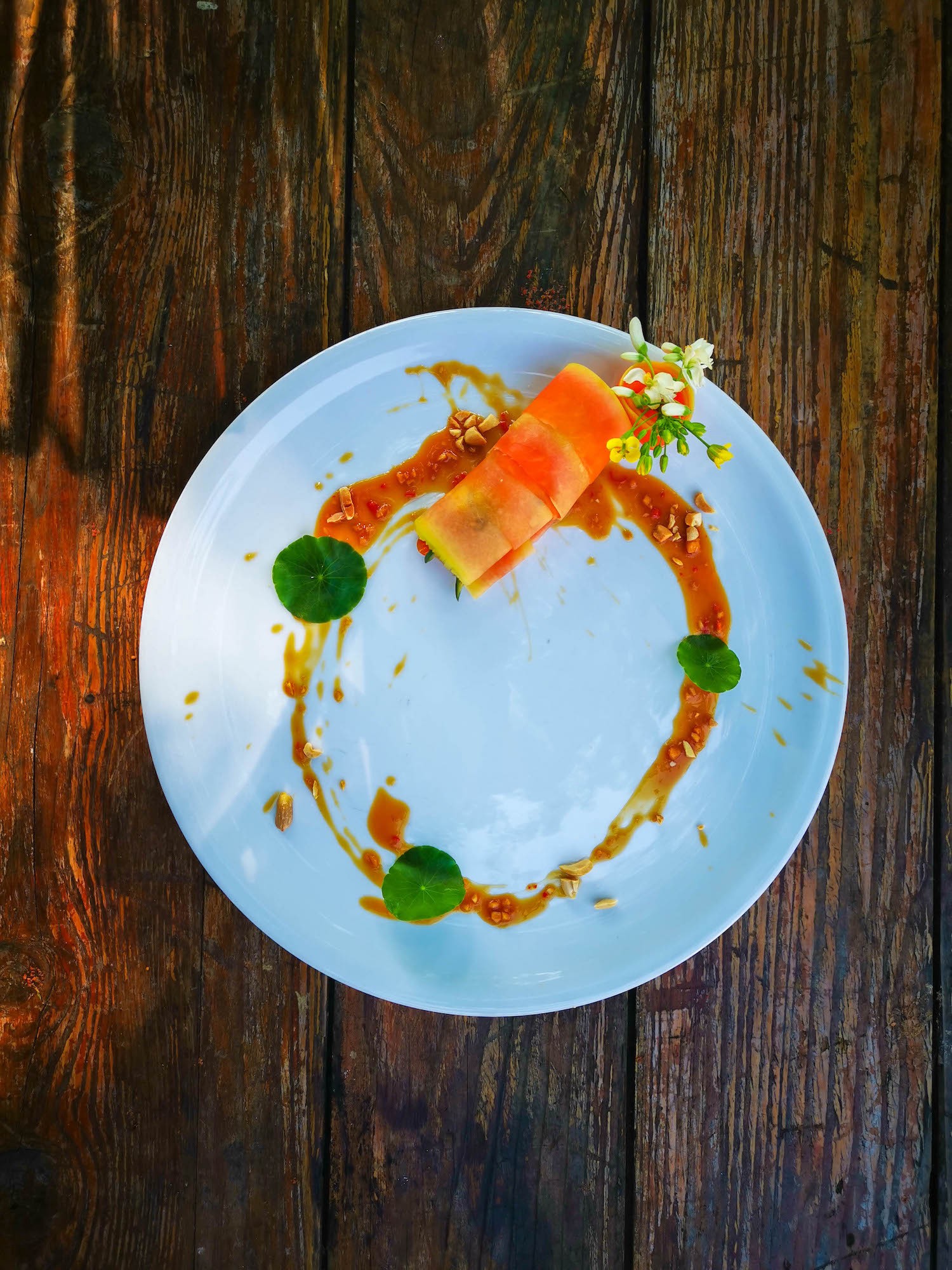 Som Tam — Green Papaya Salad — Chef’s Training — Blue Lotus Hua Hin