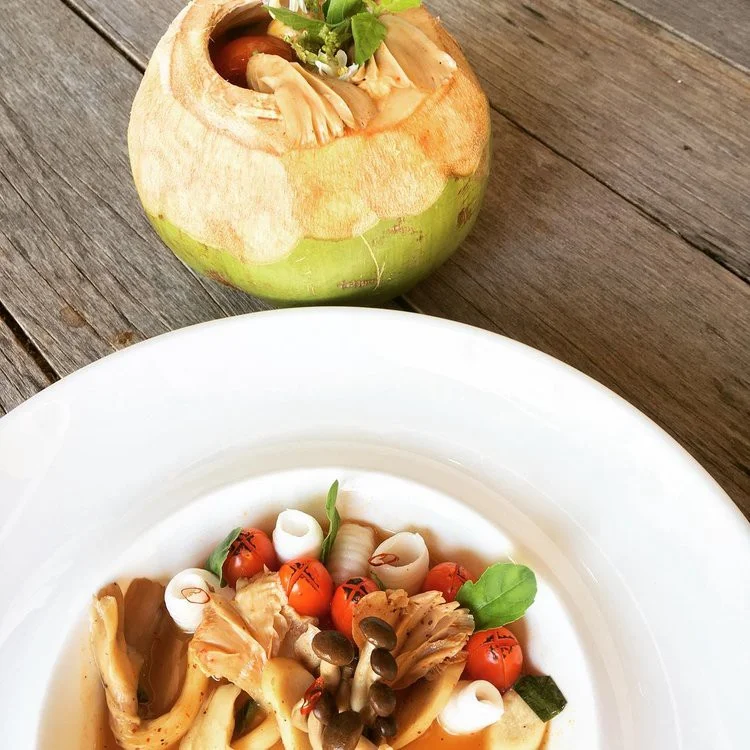 Tom Yam Soup from Green Thai Cuisine at Blue Lotus Hua Hin