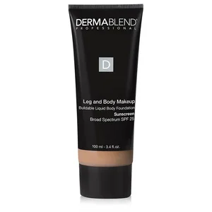 Dermablend Leg and Body Makeup is available in a variety of beautiful color-matching shades and is very effective at covering bruises and more. It comes infused with SPF 20 to protect from the sun’s harmful rays. Cover up those bruises, blemishes and scars with this lightweight liquid. It provides up to 16 hours of coverage and should leave skin feeling softer, smoother and definitely concealed. Try: Dermablend Leg and Body Makeup