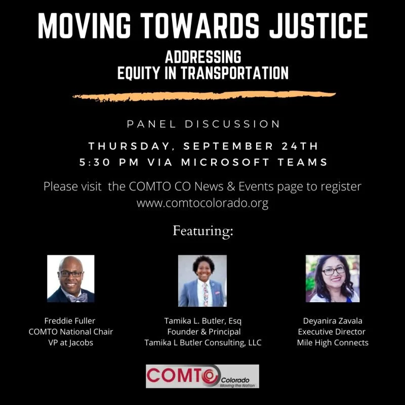 COMTO Colorado Moving Towards Justice Event