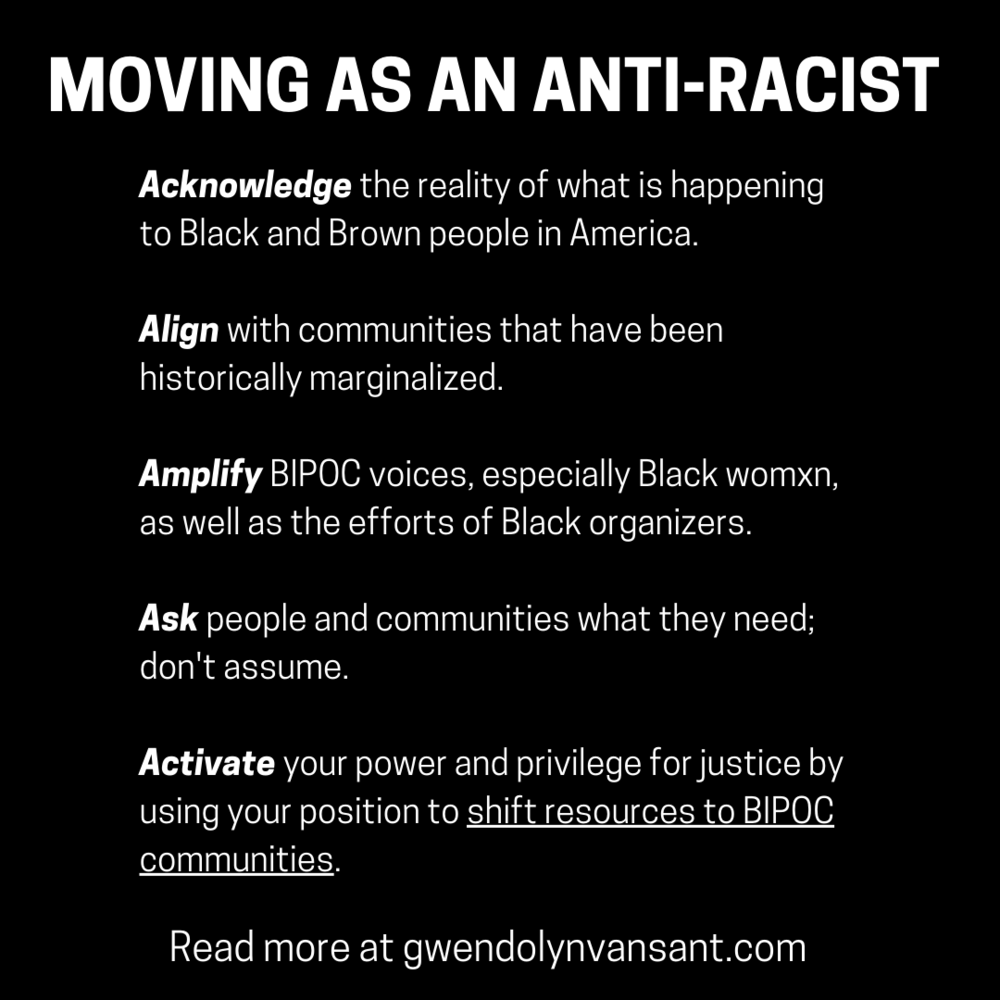 Moving as an anti-rascist 