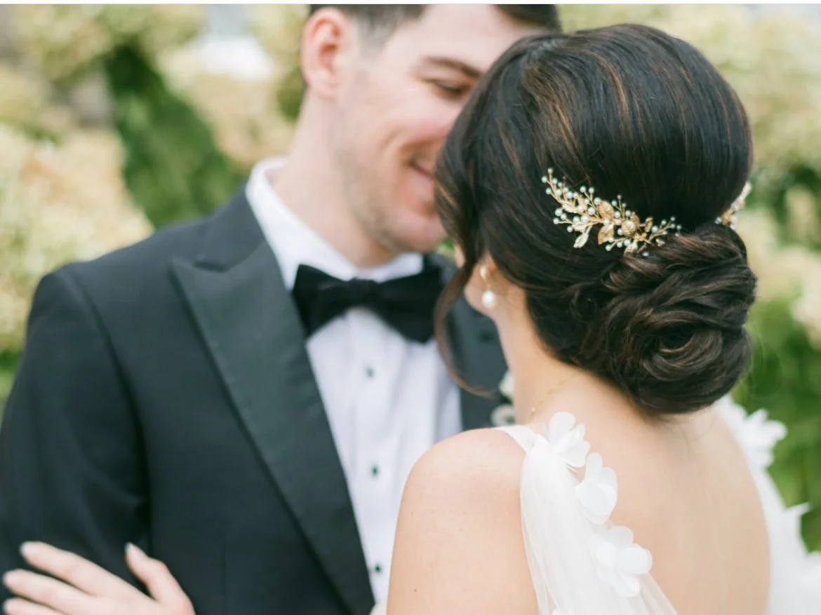 Florida wedding hair