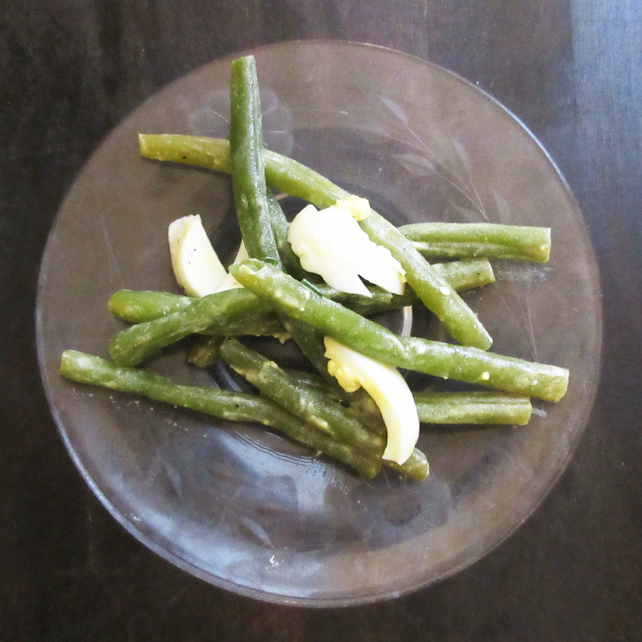 French Beans as a Salad