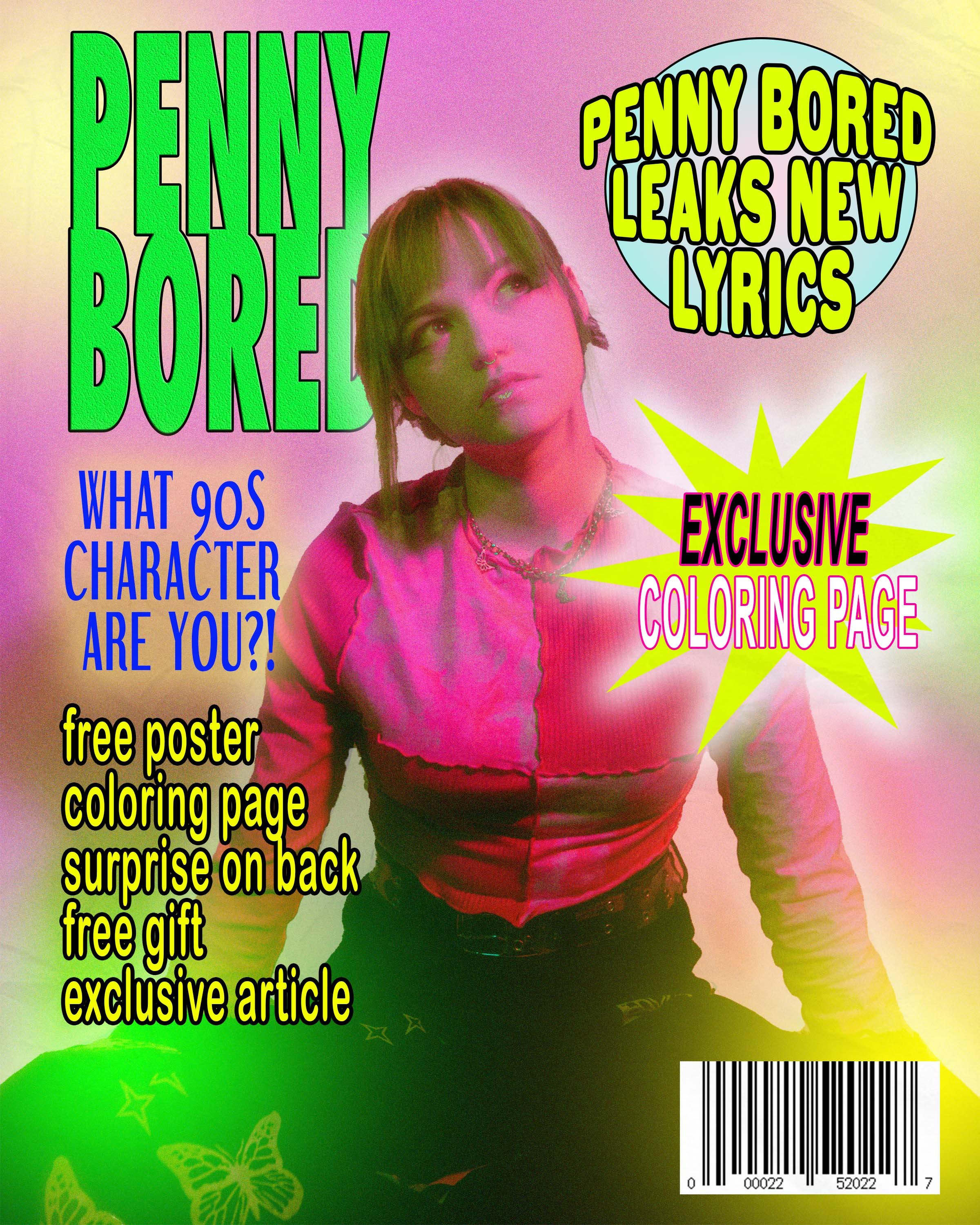 Penny Bored Zine Cover