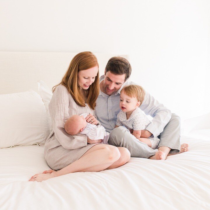 In home newborn sessions are some of my favorite ever - families are most comfortable in their own space and big brothers can take a break to read Maisy with Dad when they need it.

#lifestylenewborn #igerslouisville #familyphotographerlouisville #ne