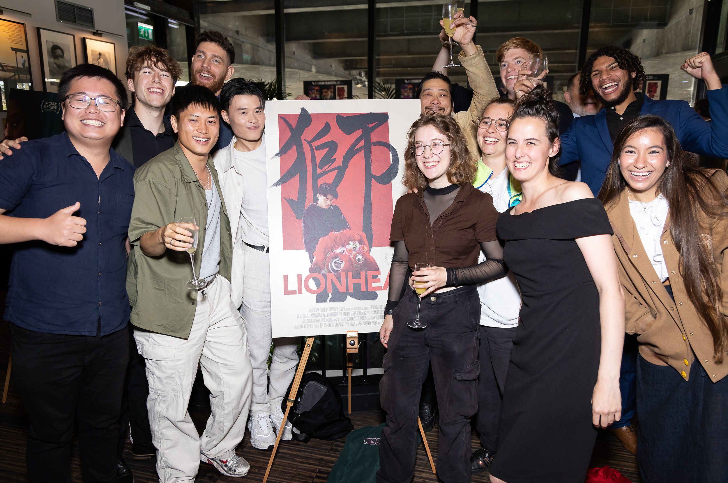 Some of the Cast &amp; Crew of Lionhead at LFF Reception