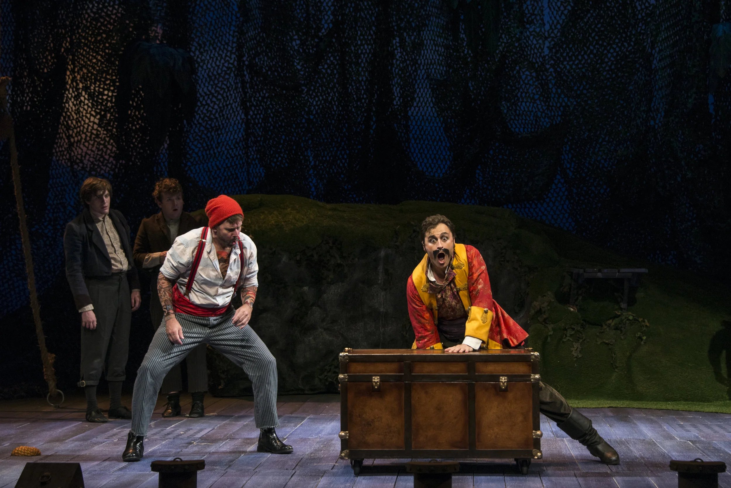  Jackson Burnett, Parker Jenkins, David Brian Alley, Charles Pasternak. Photo credit: Brynn Yeager 