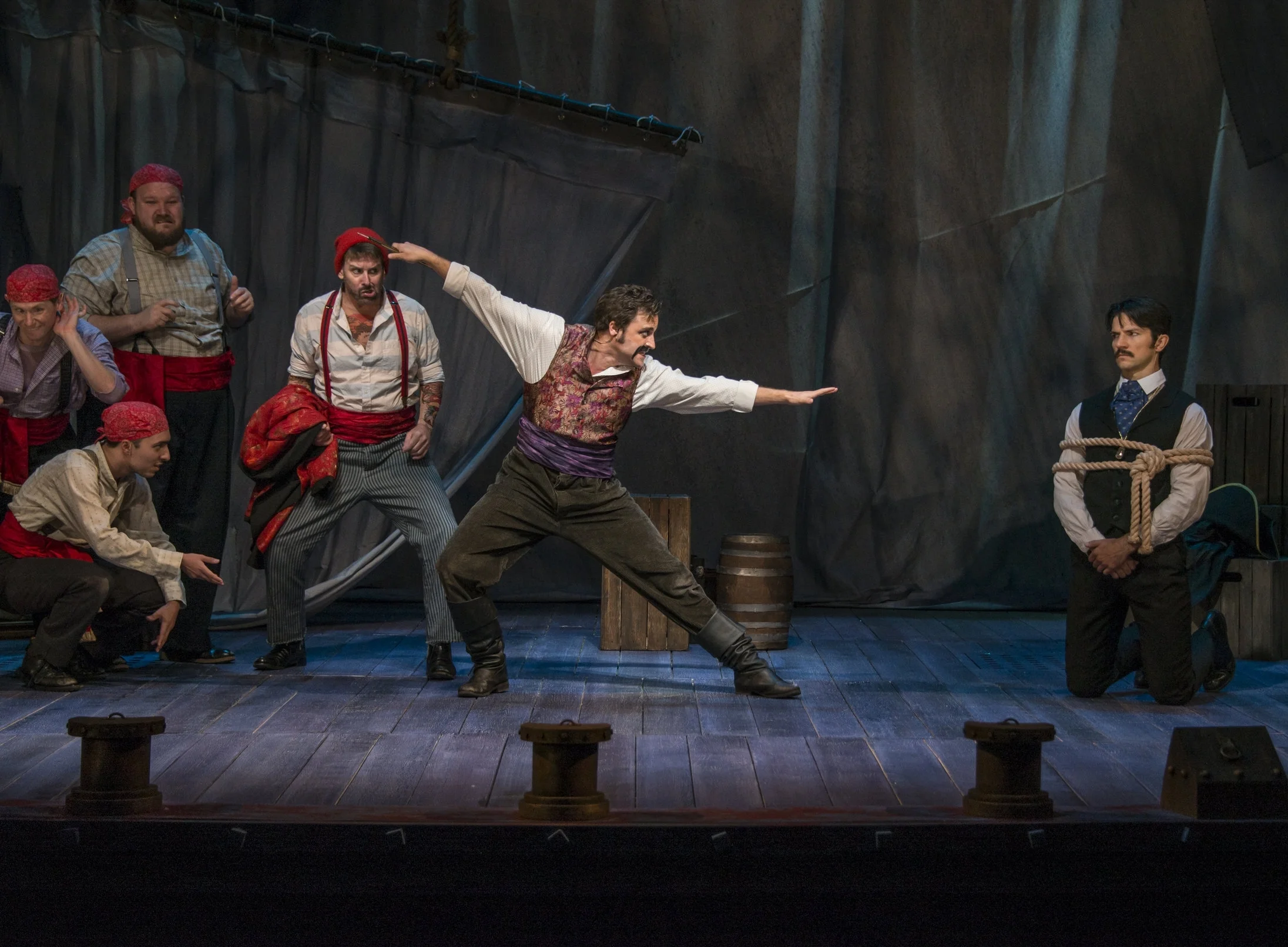  Jason Edward Cook, Aaron Orlov, Doug James, David Brian Alley, Charles Pasternak, Jeff Dickamore. Photo Credit: Brynn Yeager 