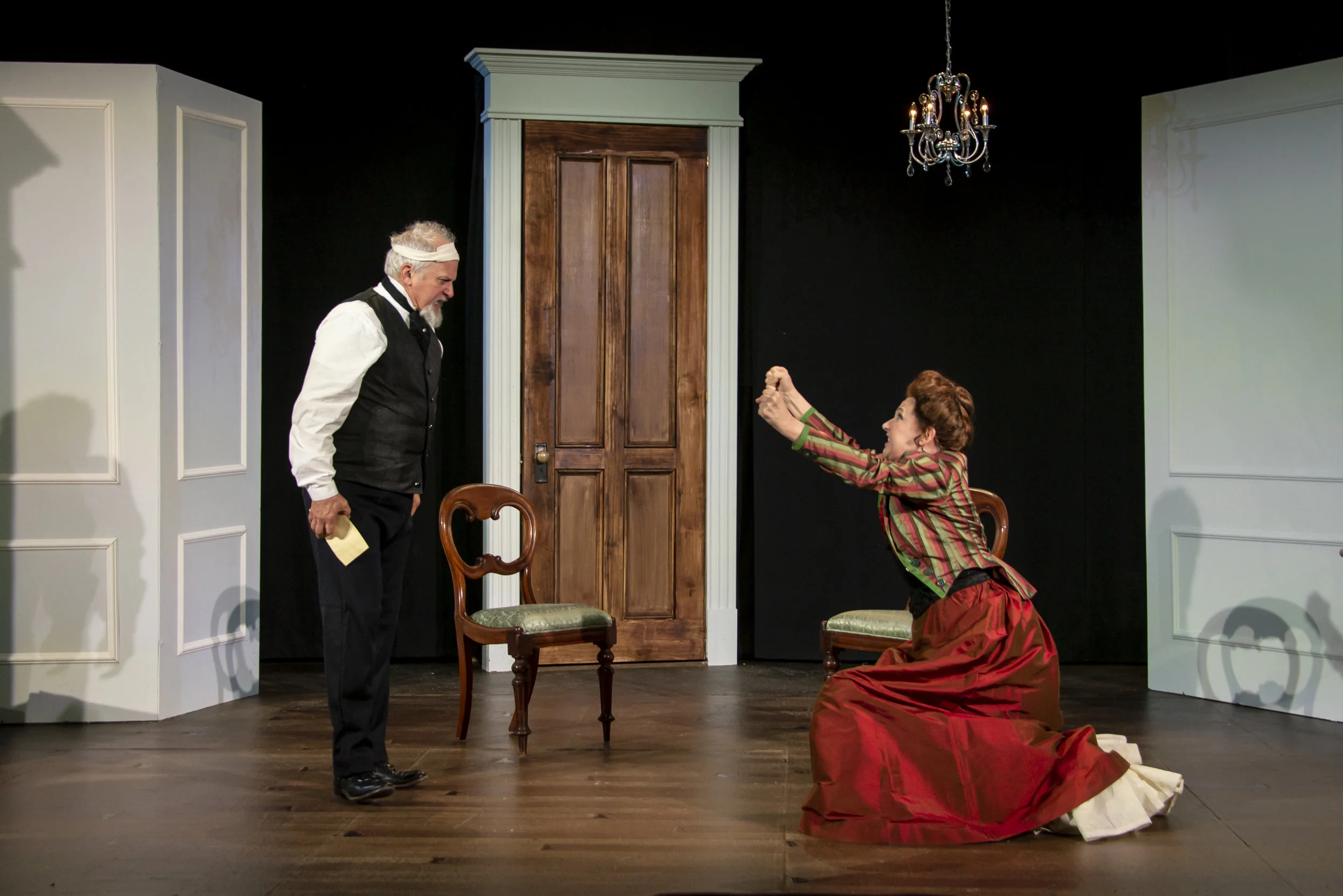  John Ferguson, Nancy Duckles. Photo credit: Brynn Yeager. 