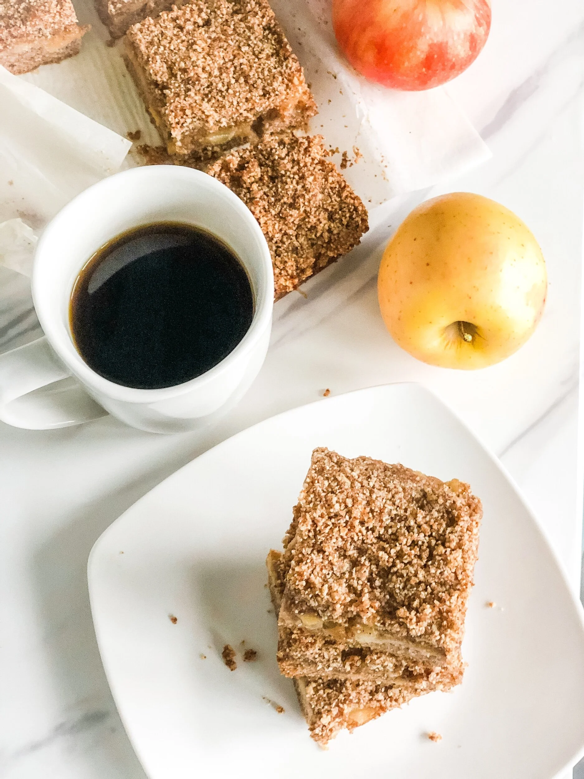 Paleo Apple Crumb Cake