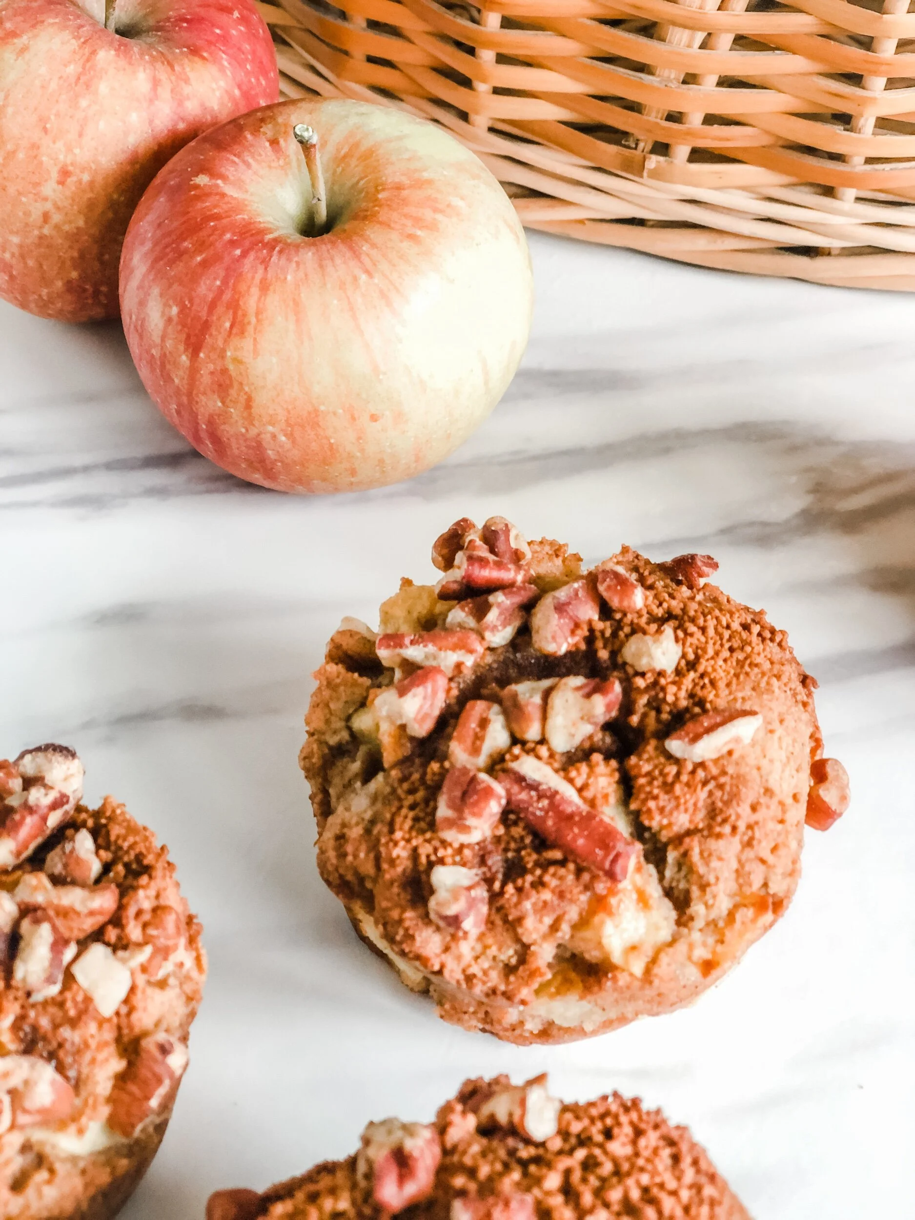 Monday Morning Apple Pecan Muffins