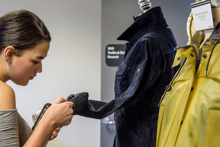 Levi's Commuter X Jacquard Jacket by Google &amp; Biodegradable Raincoat by TERRA New York