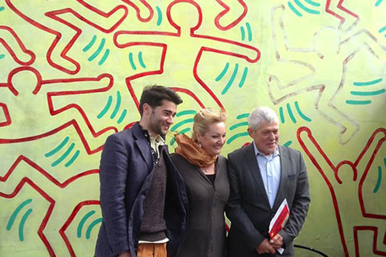 After treatment, from left: Filippo Rava, Heidi Victoria, Antonio Rava / Photograph by Lovell Chen
