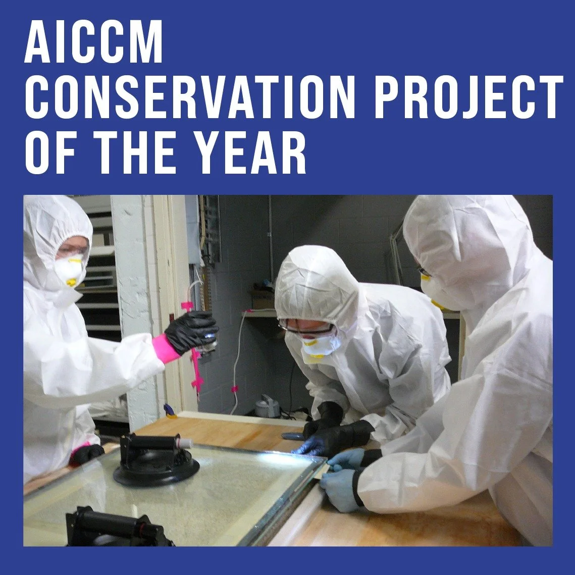 Magna Carta conservation project wins AICCM conservation project of the year👏

A landmark collaboration between Grimwade Conservation Services (GCS) at the Robert Cripps Institute for Cultural Conservation, and the Art Collections team at the Depart