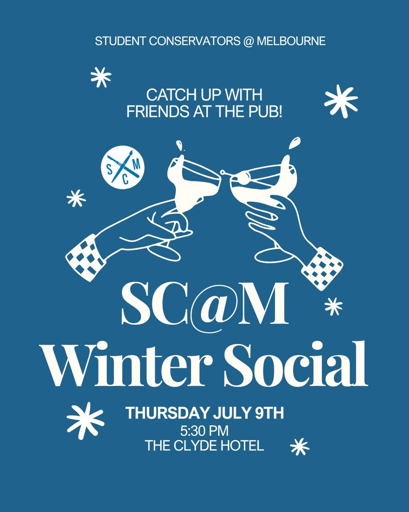 Winter Break&rsquo;s in full swing, but we&rsquo;re still around ⛄️ 

Join us at The Clyde Hotel for a casual pub night this Thursday! Bonus: Some second year&rsquo;s just finished their internships and will be around to tell you all about it 🤩 

Se