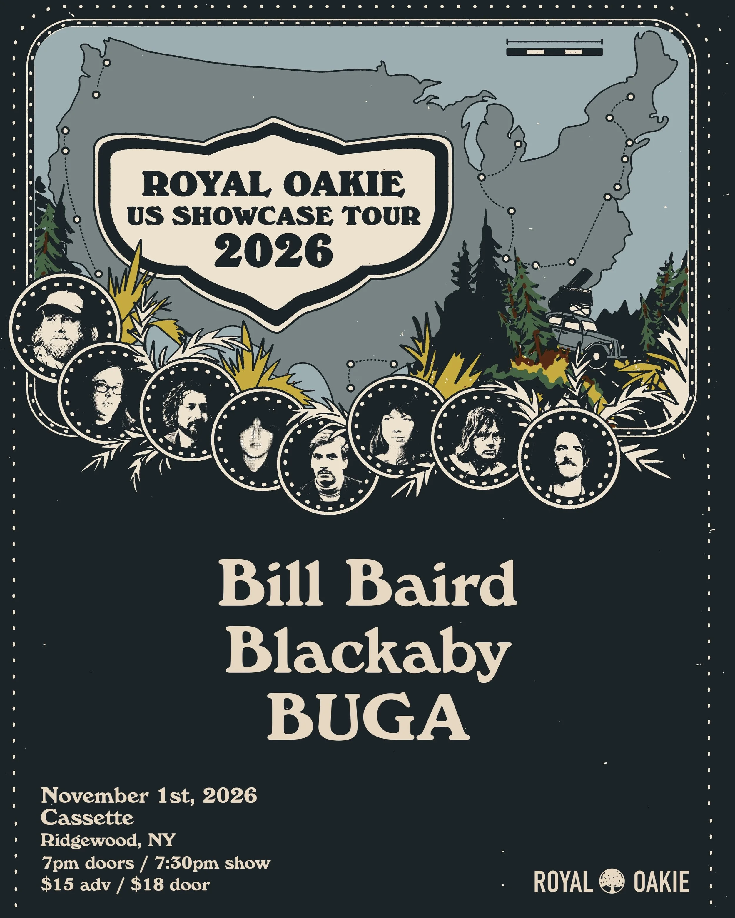 ✨November 1st in Ridgewood, NY✨Bill Baird, Blackaby, and BUGA play @cassettenyc 💫 Tickets available now at link in bio🎟️

Sunday November 1st - 7pm

Bill Baird @blondebill 
Blackaby @itsblackaby 
BUGA @bugaband 

Cassette @cassettenyc 
68-38 Forest