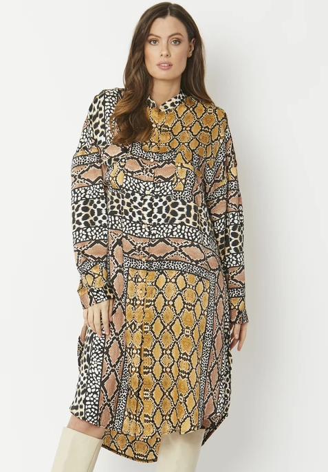 Silk Blend Animal Print Dress.PNG