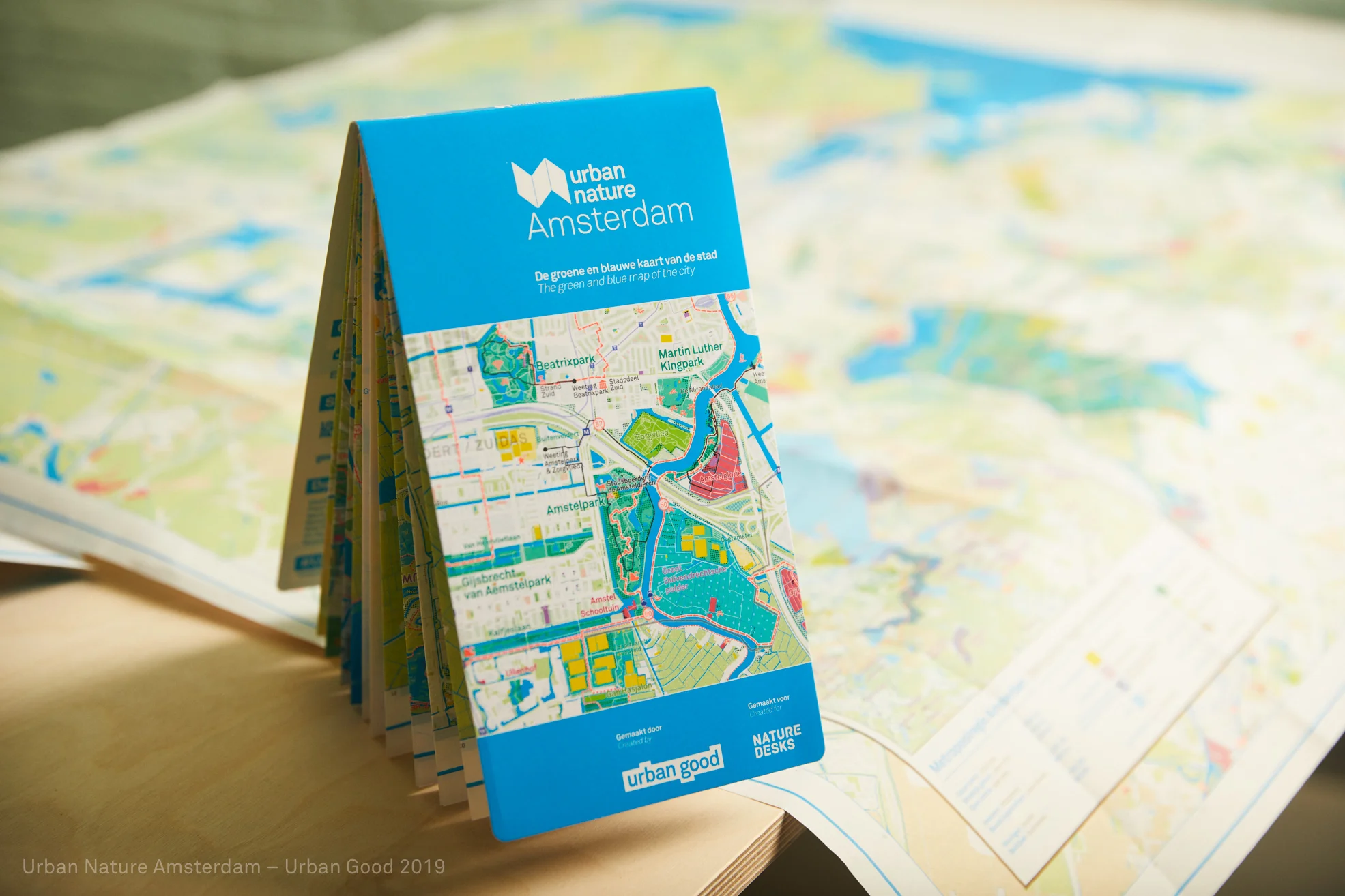 The first in a new series of Urban Nature maps, Urban Good continue to make some of the most beautiful city maps of open space.