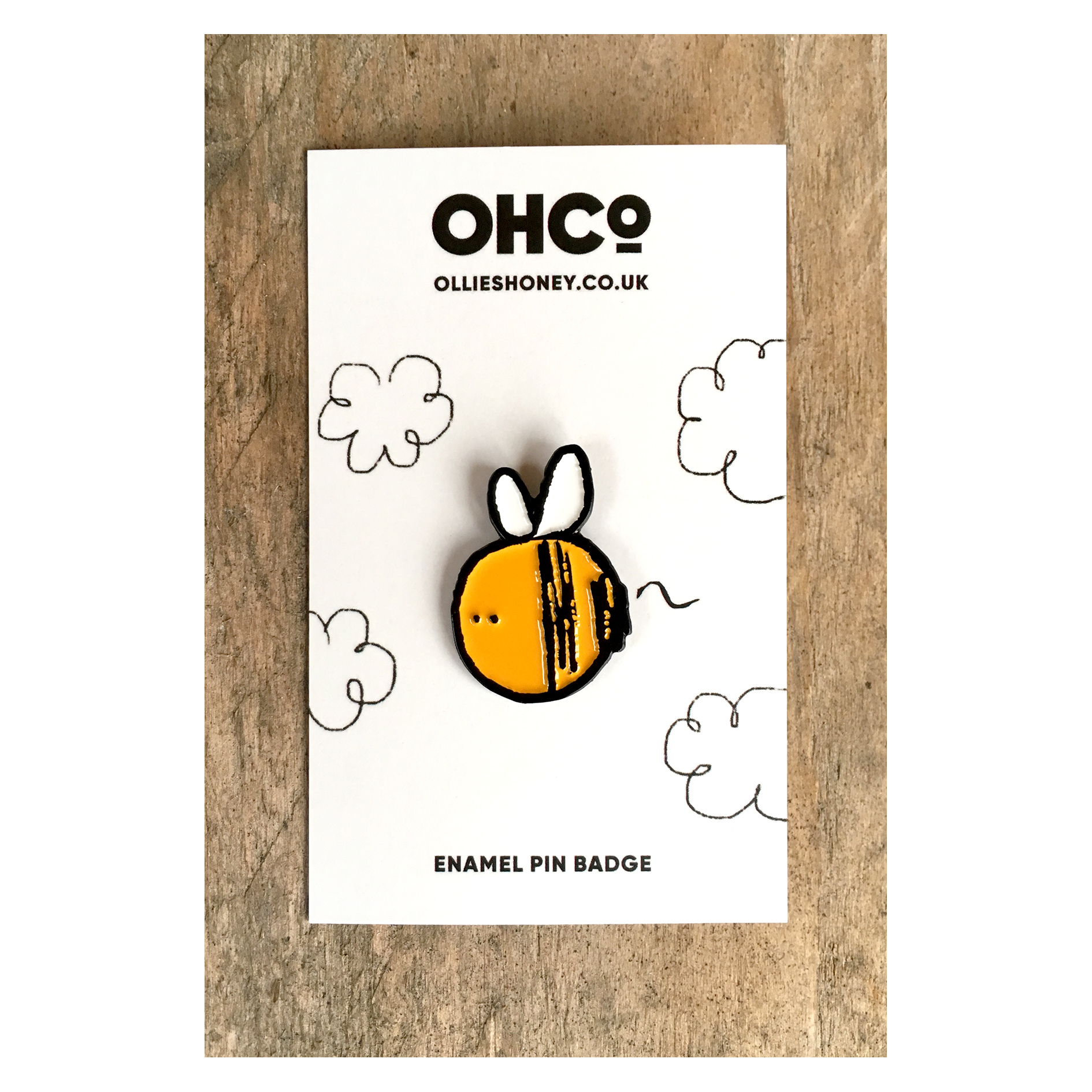 Bee Pin Badge