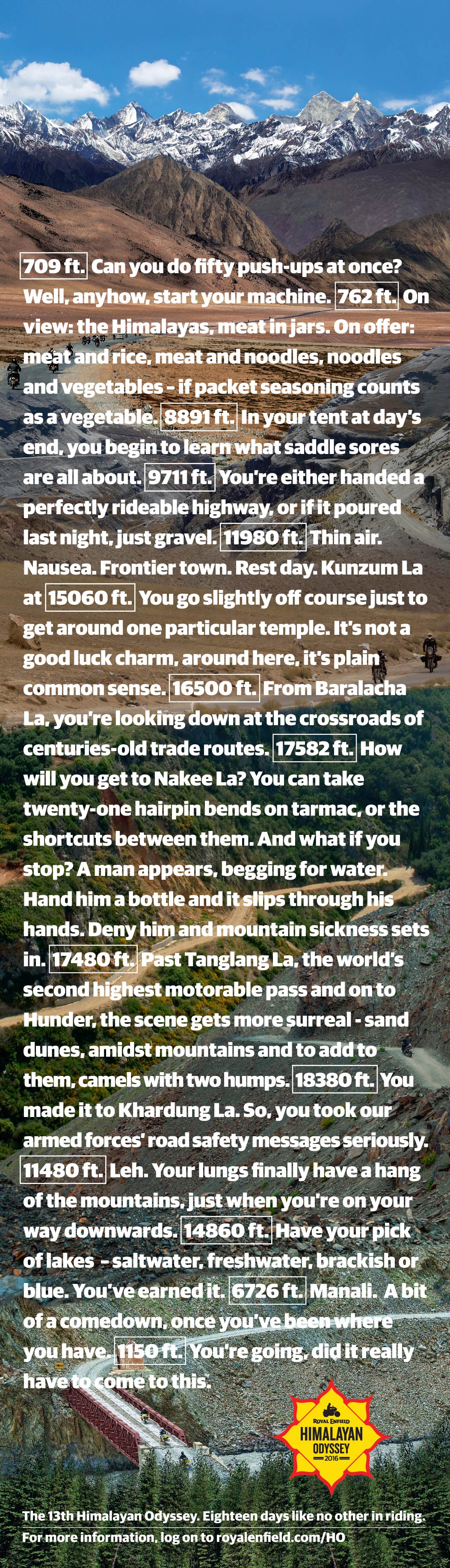 Royal Enfield's Himalayan Odyssey 