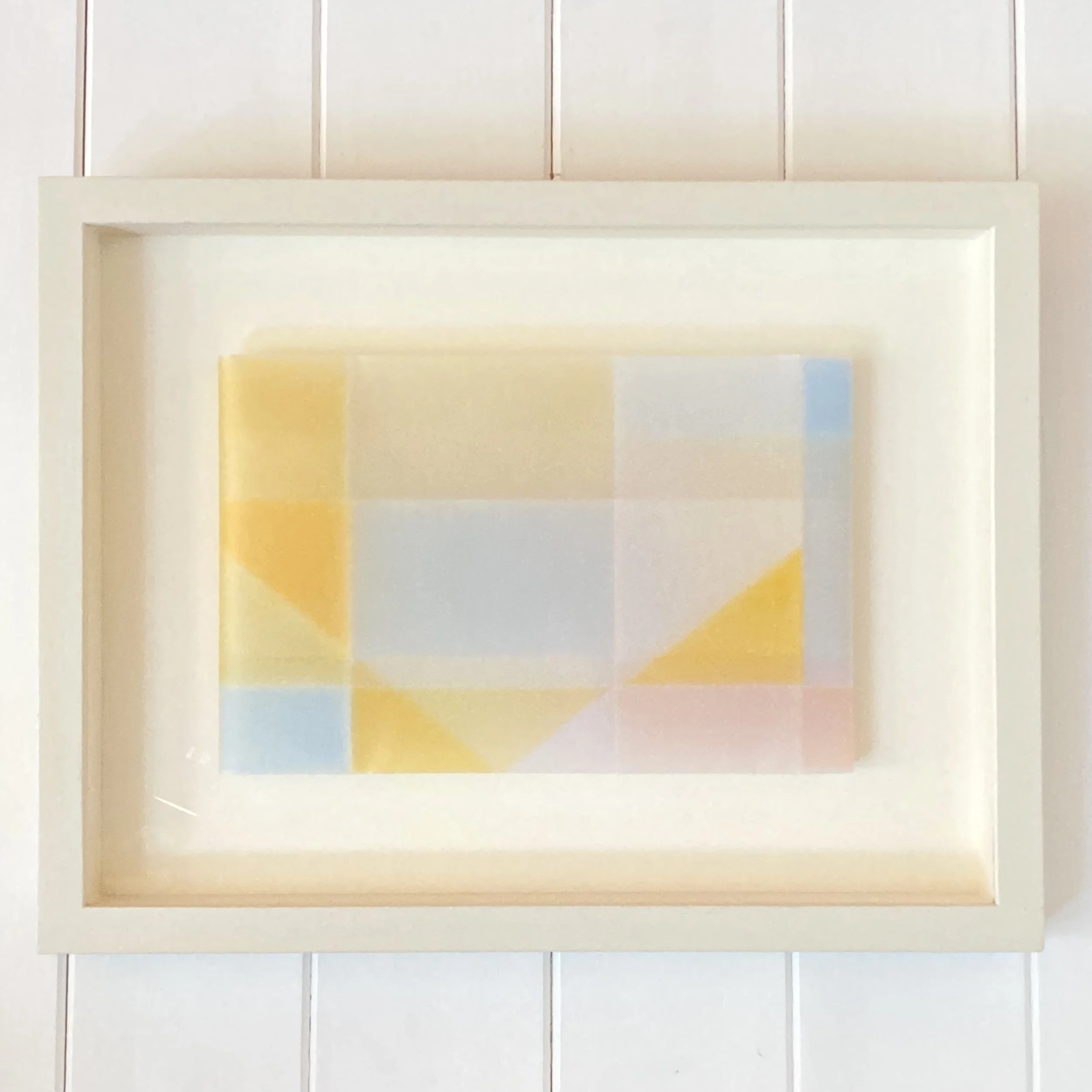 Coloured pencil on tracing paper 43 x 32 cm