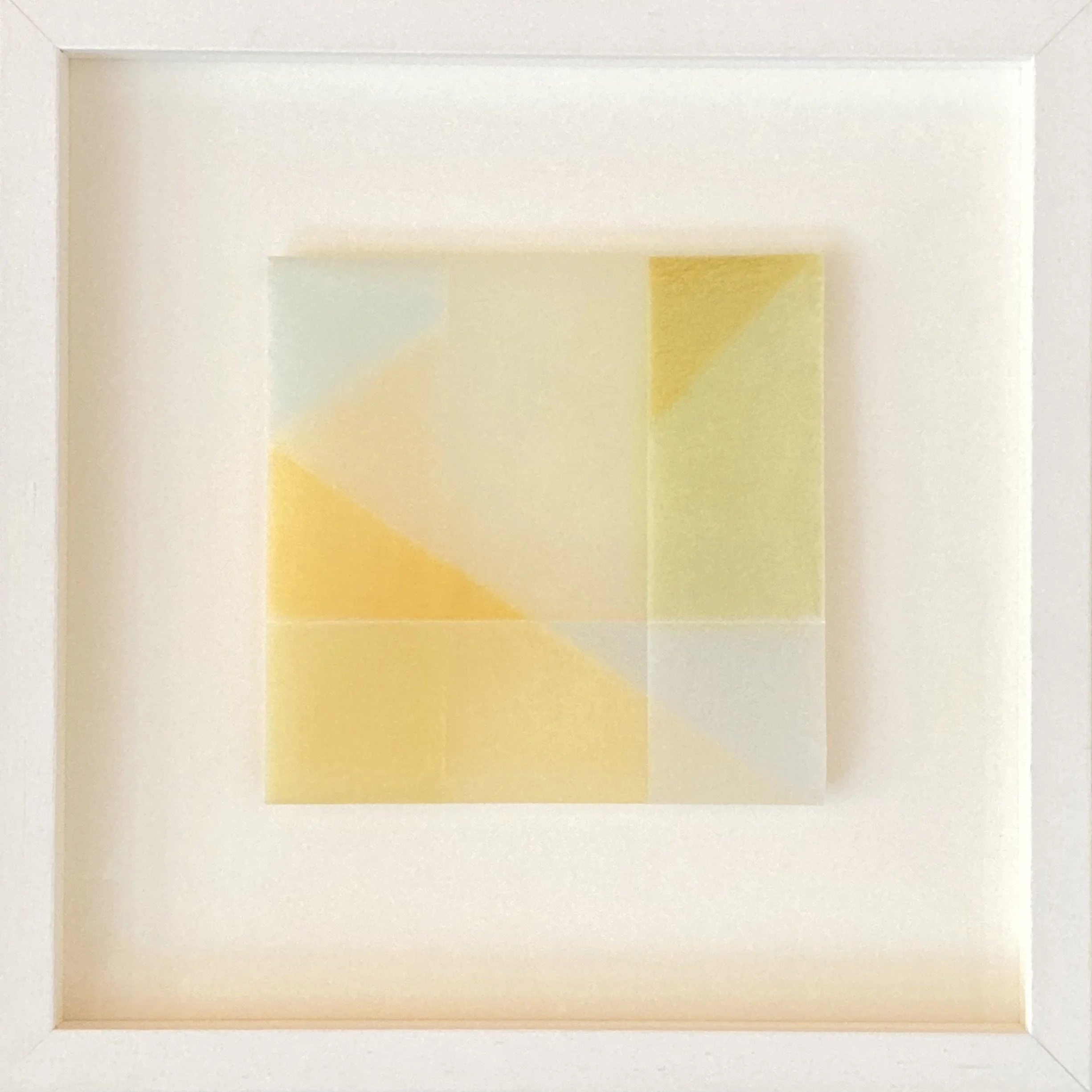Coloured pencil on tracing paper 35 x 35 cm  Exhibited at Spectrum, One Paved Court Gallery 2024 London SOLD