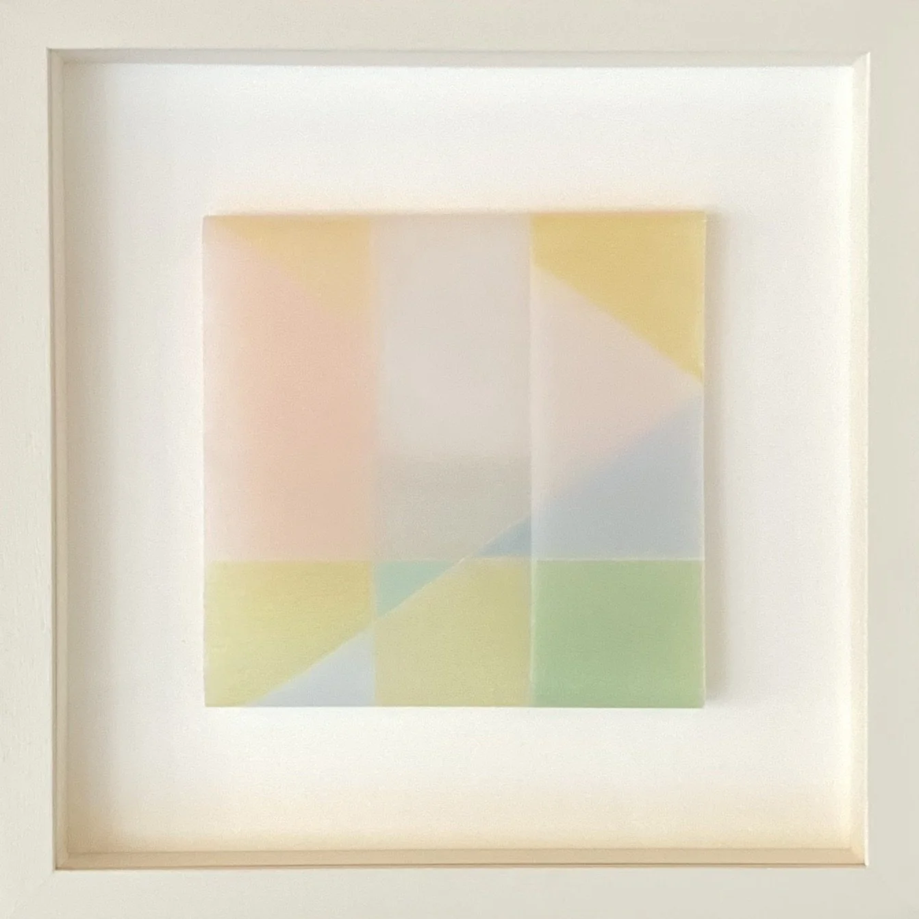  Coloured pencil on tracing paper  32 × 32 cm  Seasons, The Addenbrooke’s Gallery, Cambridge University Hospital, October 2025 