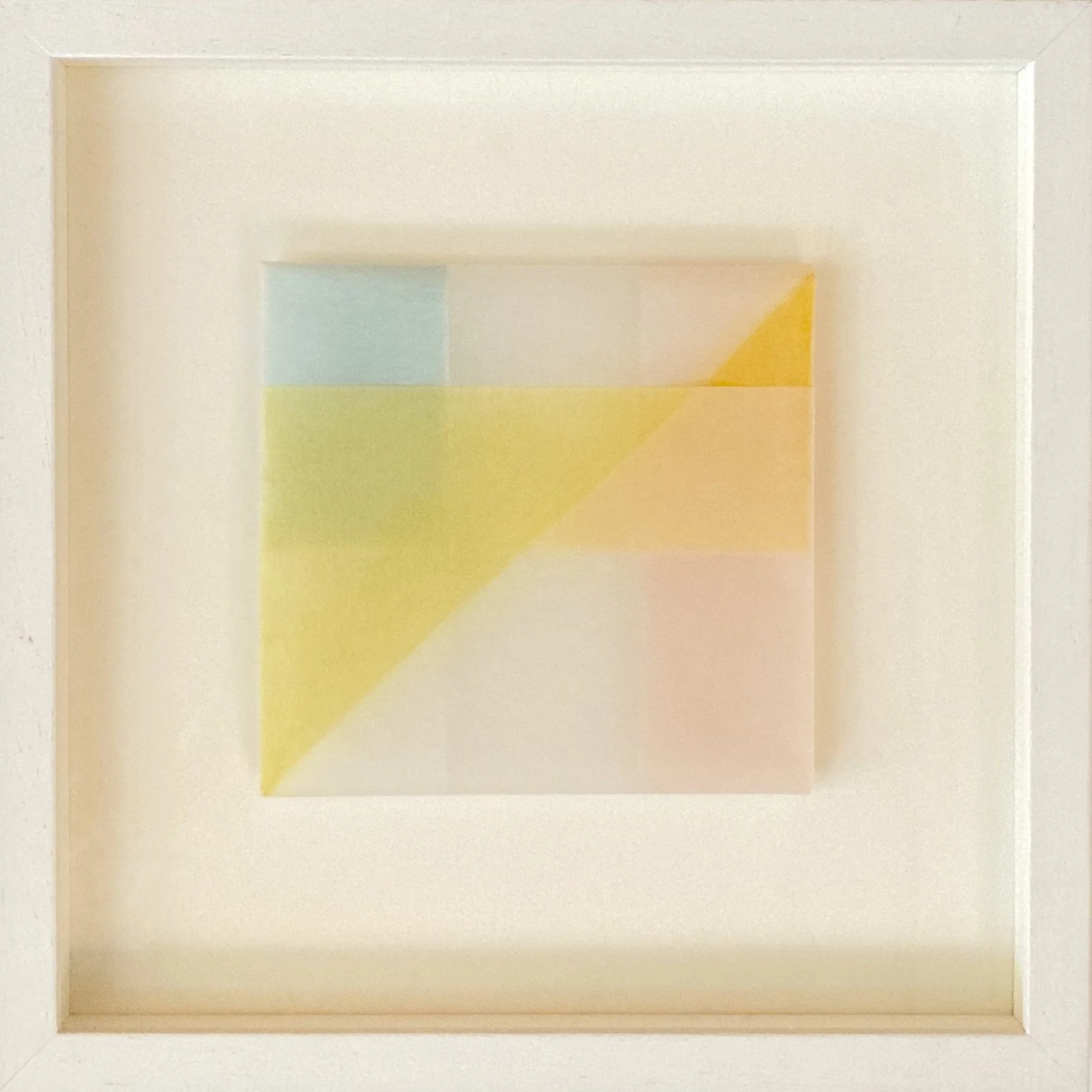  Coloured pencil on tracing paper 35 × 35 cm   