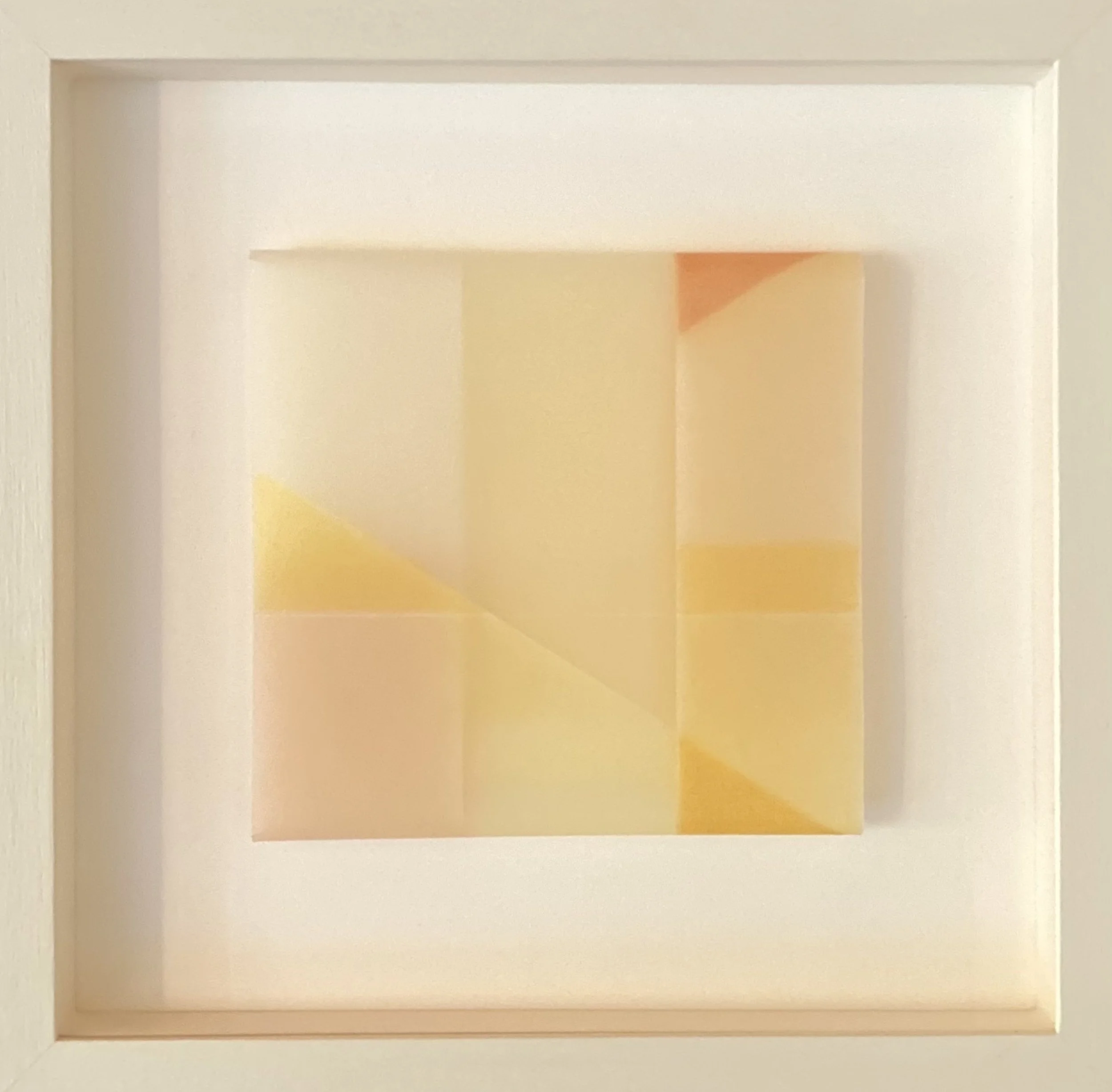  Coloured pencil on tracing paper 35 × 35cm  No Place Art Edition One: Materiality  The Handbag Factory 25 -29 September SOLD 