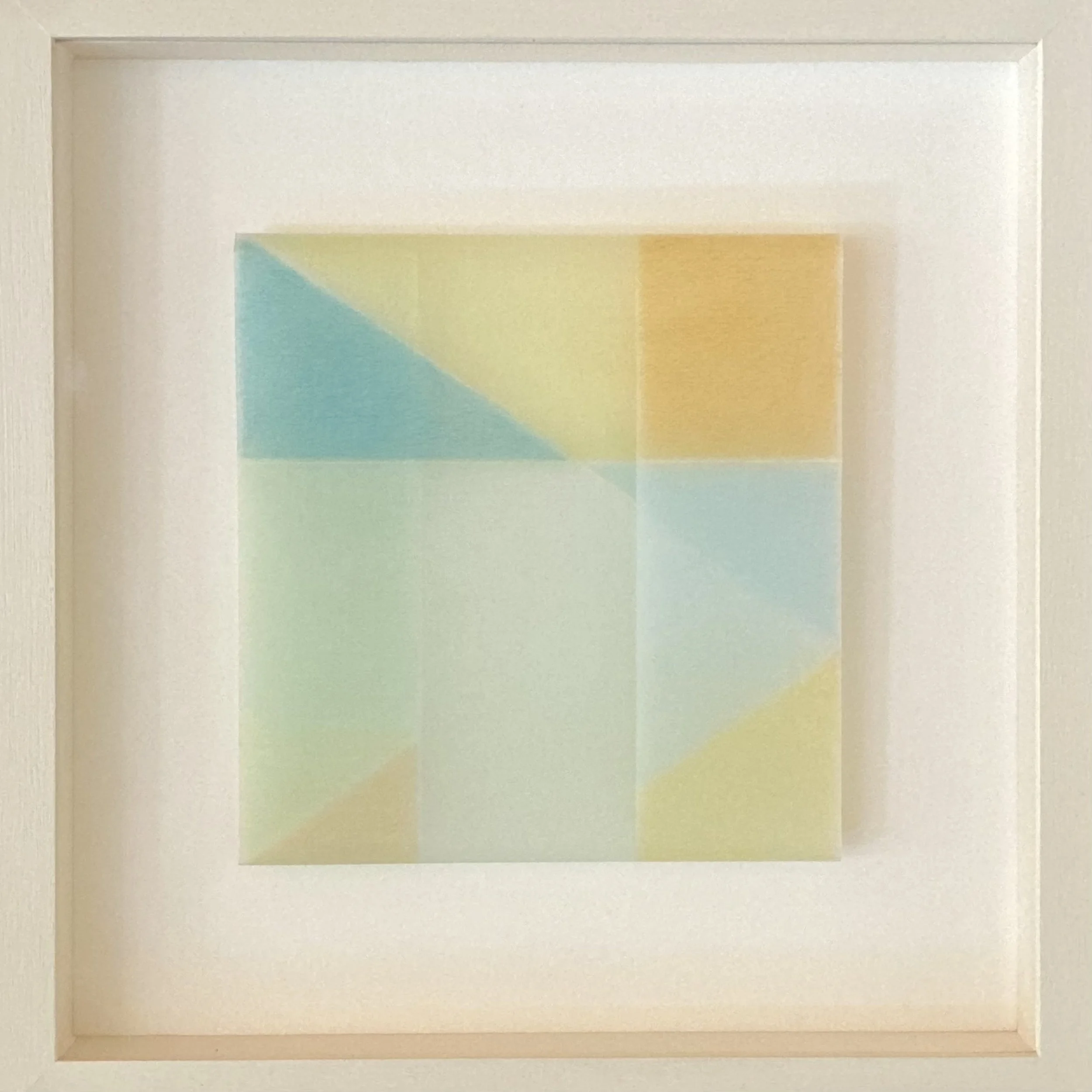  Coloured pencil on tracing paper 32 × 32 cm 