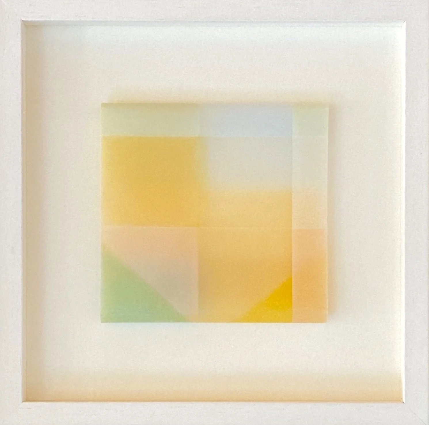 Coloured pencil on tracing paper 35 × 35 cm