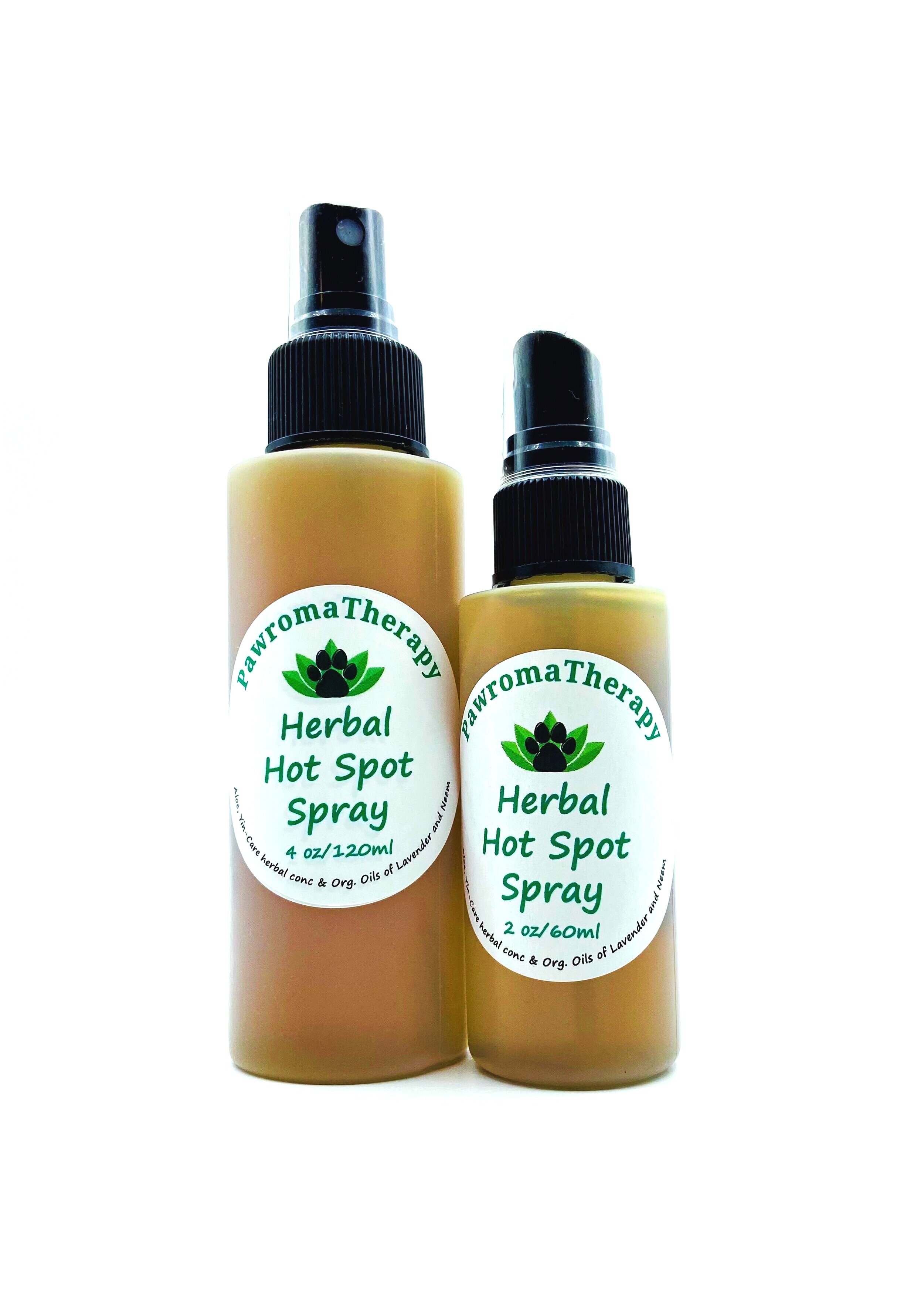 Herbal Hot Spot Spray for Dogs and Cats, Natural Pet Skincare