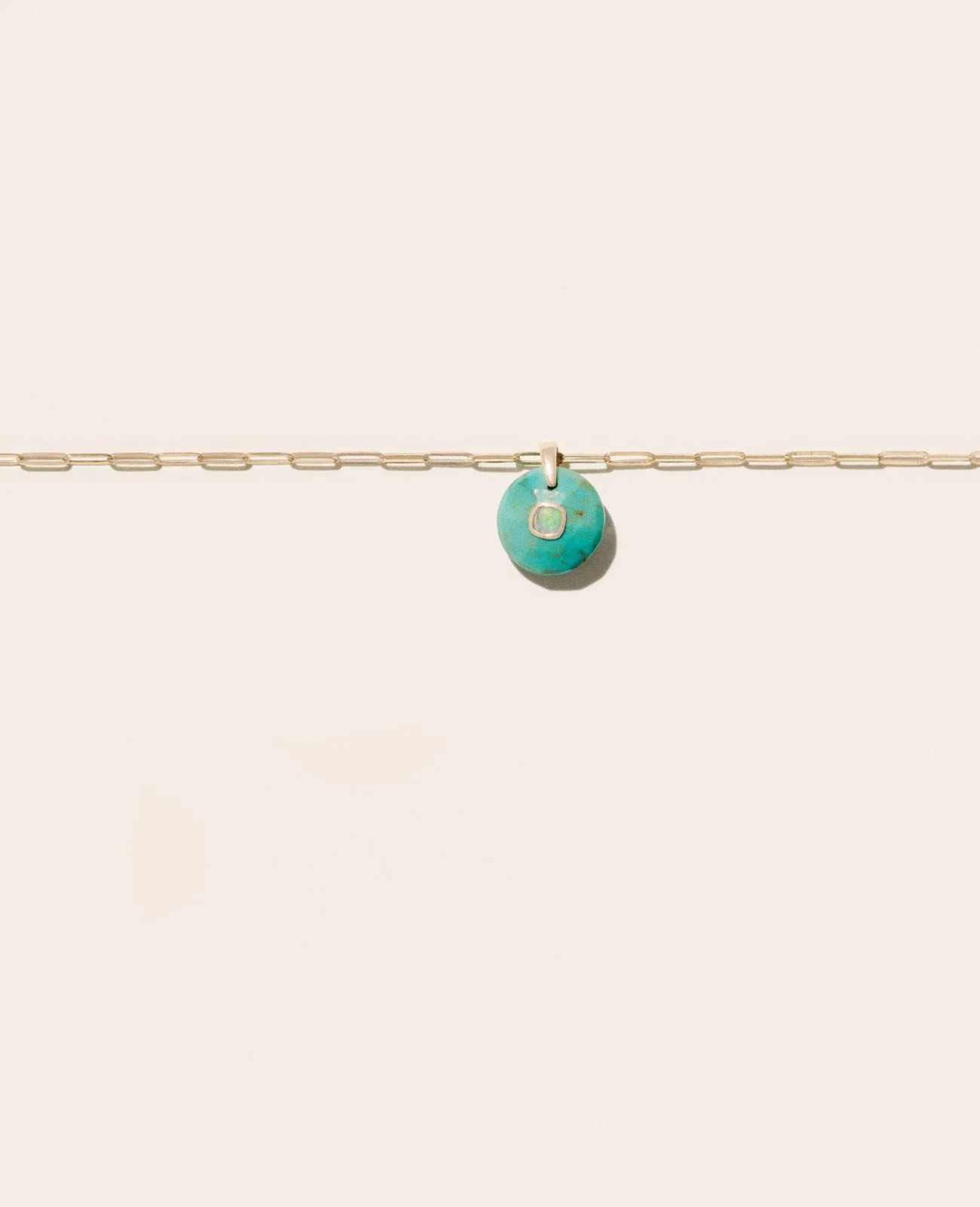 NECKLACE MILO TURQUOISE PASCALE MONVOISIN