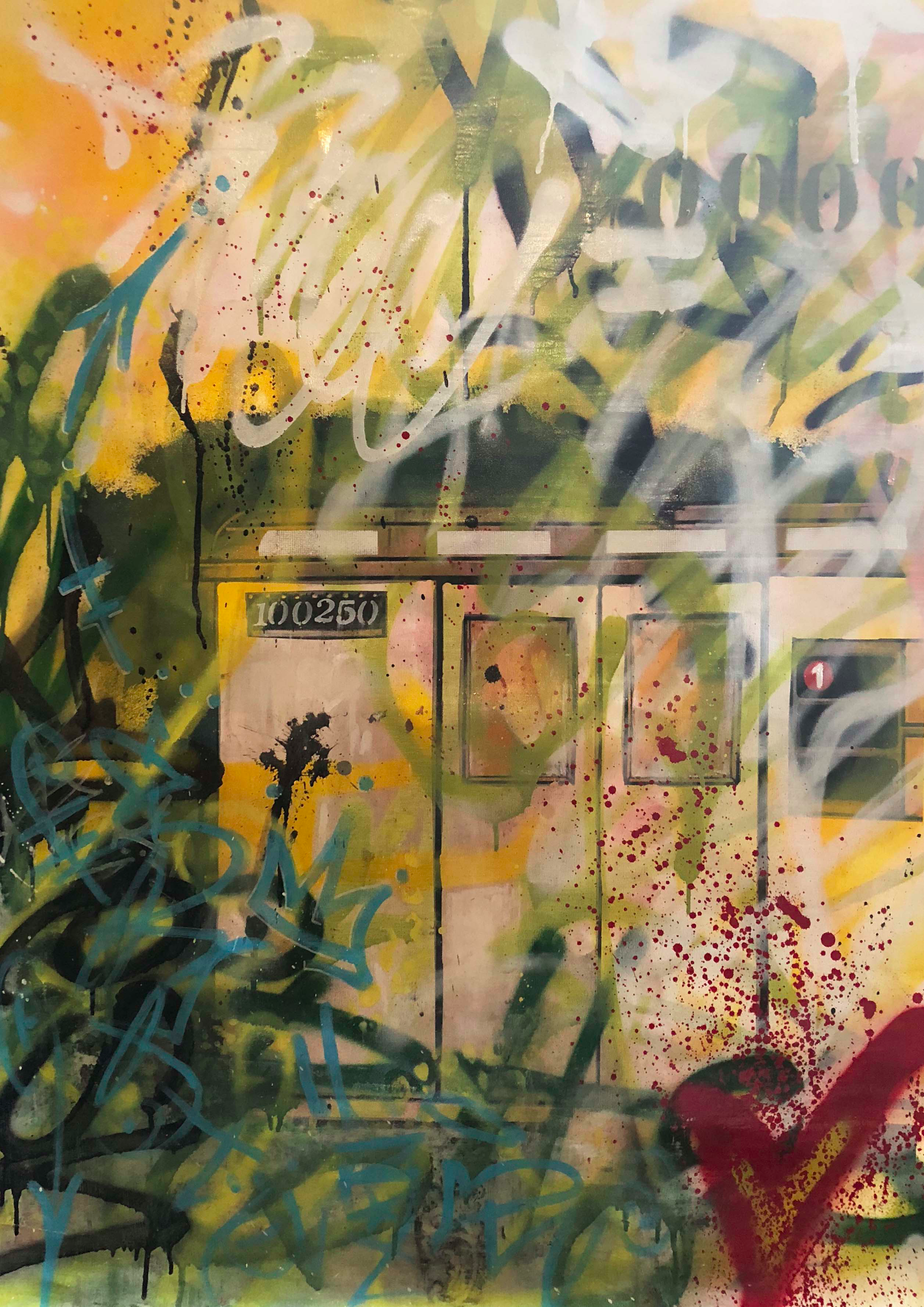  Urban Love Story: The 1 that got away, 30”x40”, 2018. Exclusively at Galerie d’Orsay, Boston 