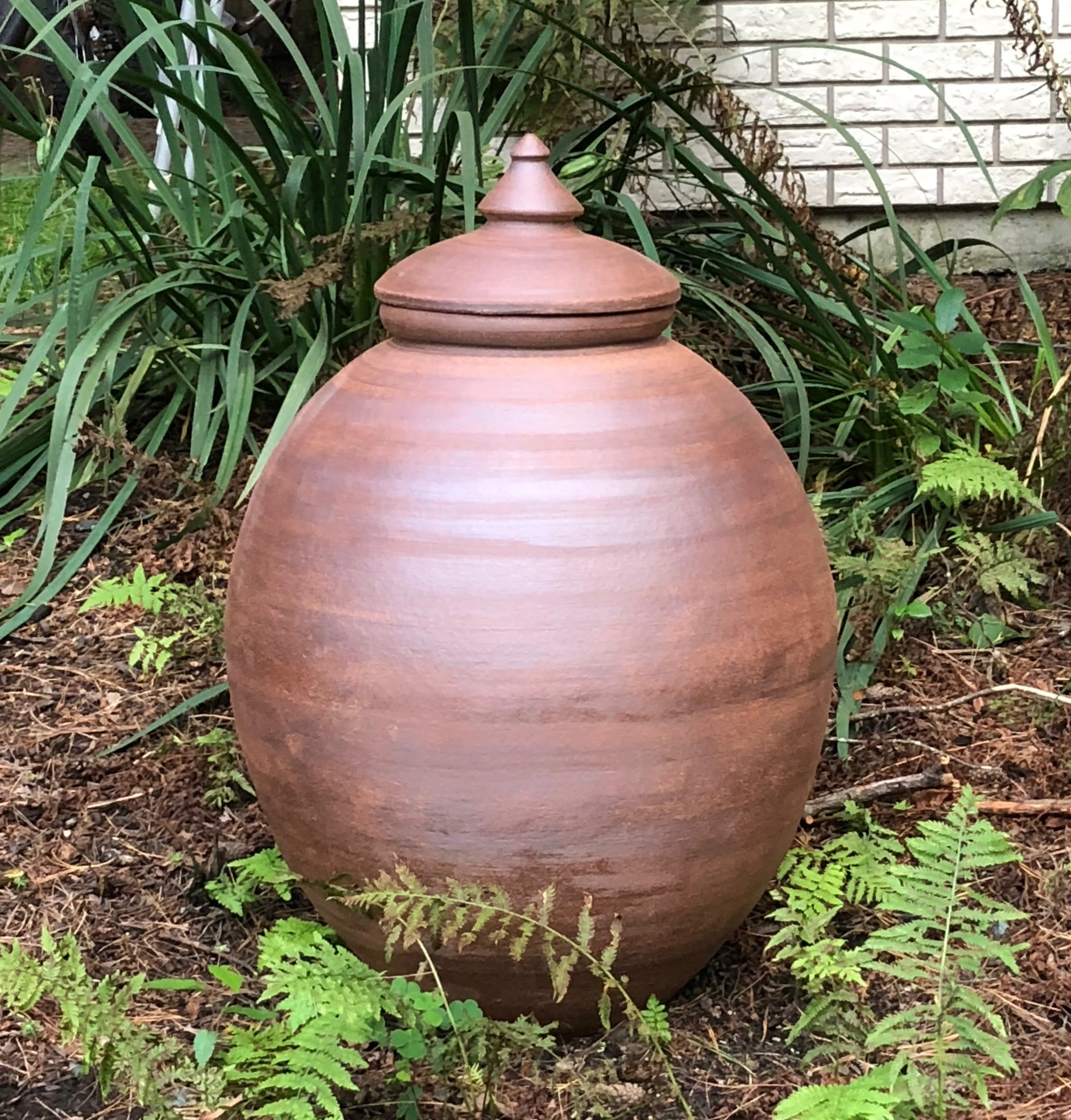 Egg vessel — 28h x 23w, plus lid— $2,200