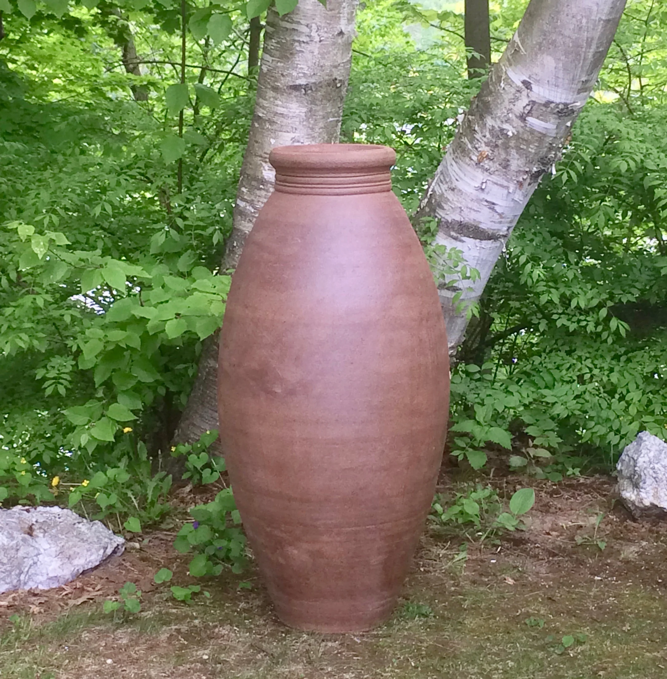 Cocoon vessel —46h x 24w, plus lid — $2,800