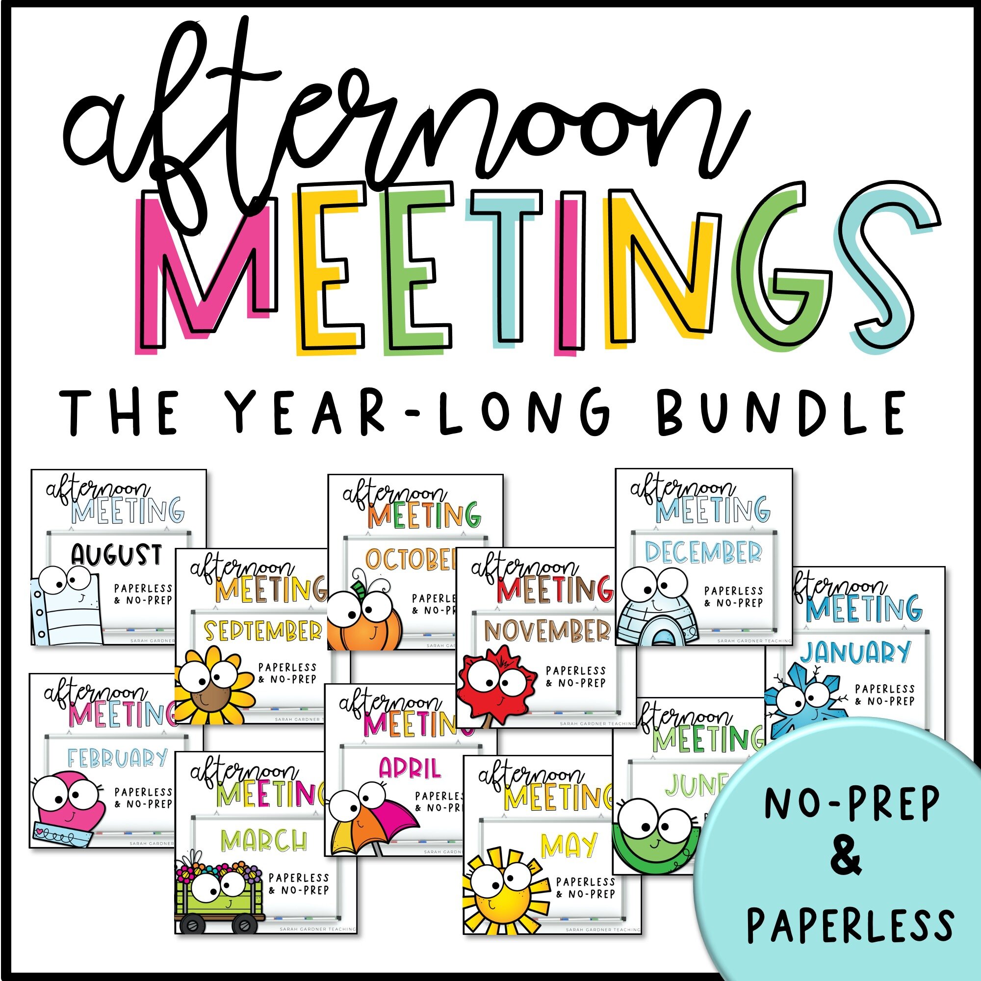 afternoon meeting classroom routine
