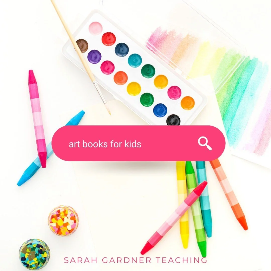 👉🏼 swipe for my favorite read-alouds for teaching art⁠⁠
⁠⁠
Looking for more art resources? Tap the link in my bio to read the whole blog post and grab a freebie while you're there 💗