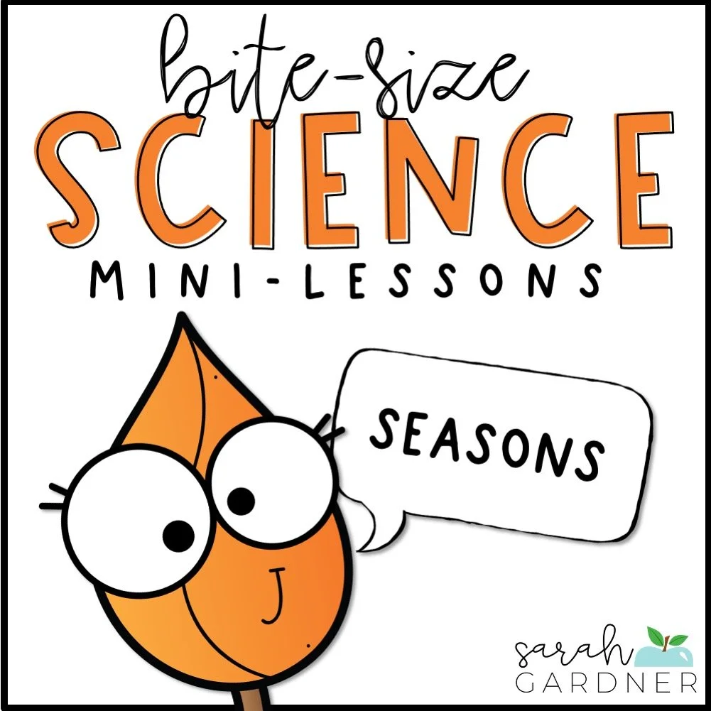 fall science lesson