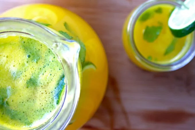 Mango Peach Agua Frescas