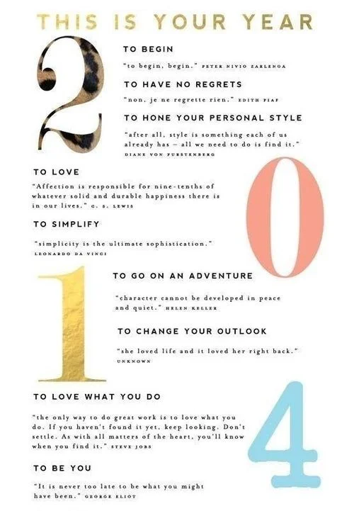 New Year, New Goals: 2014