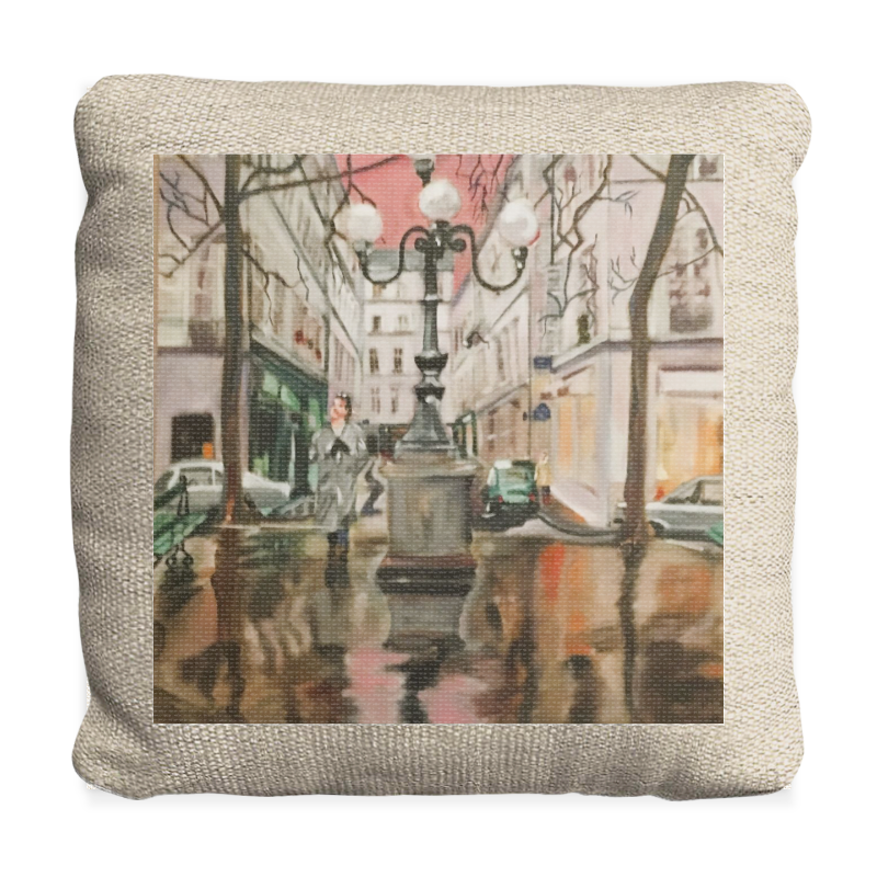 maggie-standley-art-pillow-Paris-Les Halles-fountain- Niki de St Phaille-Pompidou Center.png