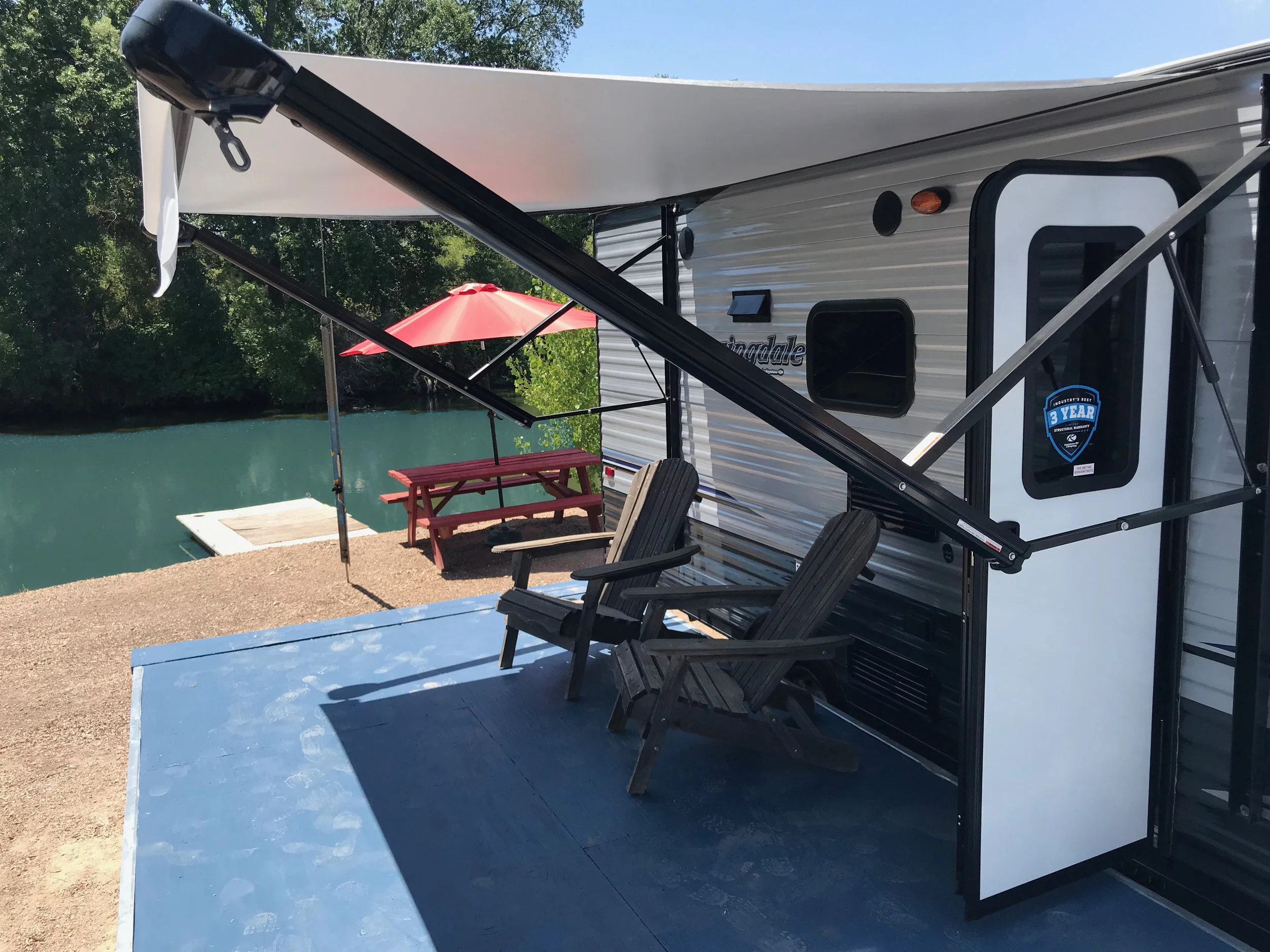 Providing an RV for in-service military personnel on leave