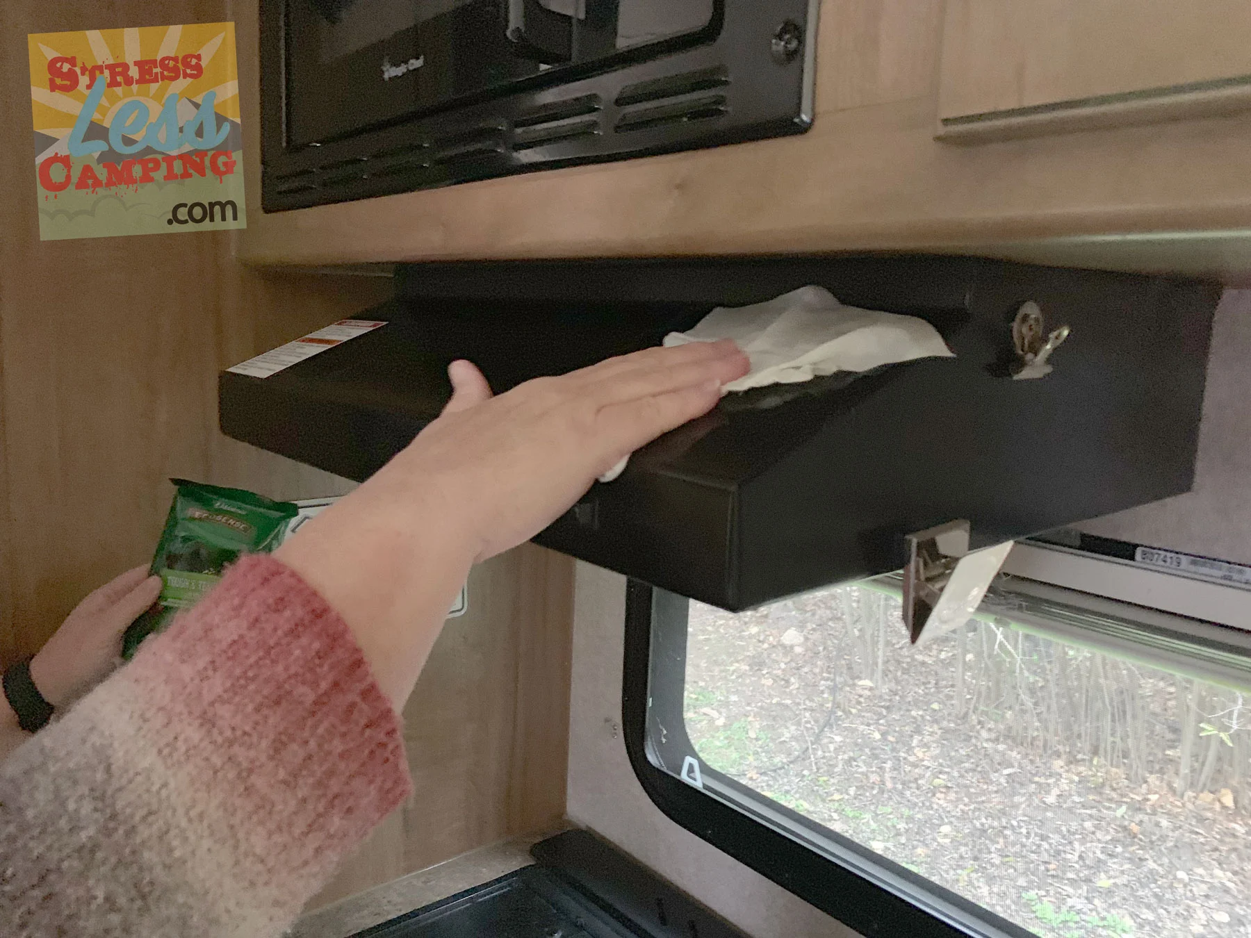 Simple green cleaning hacks for RV living and travel StressLess