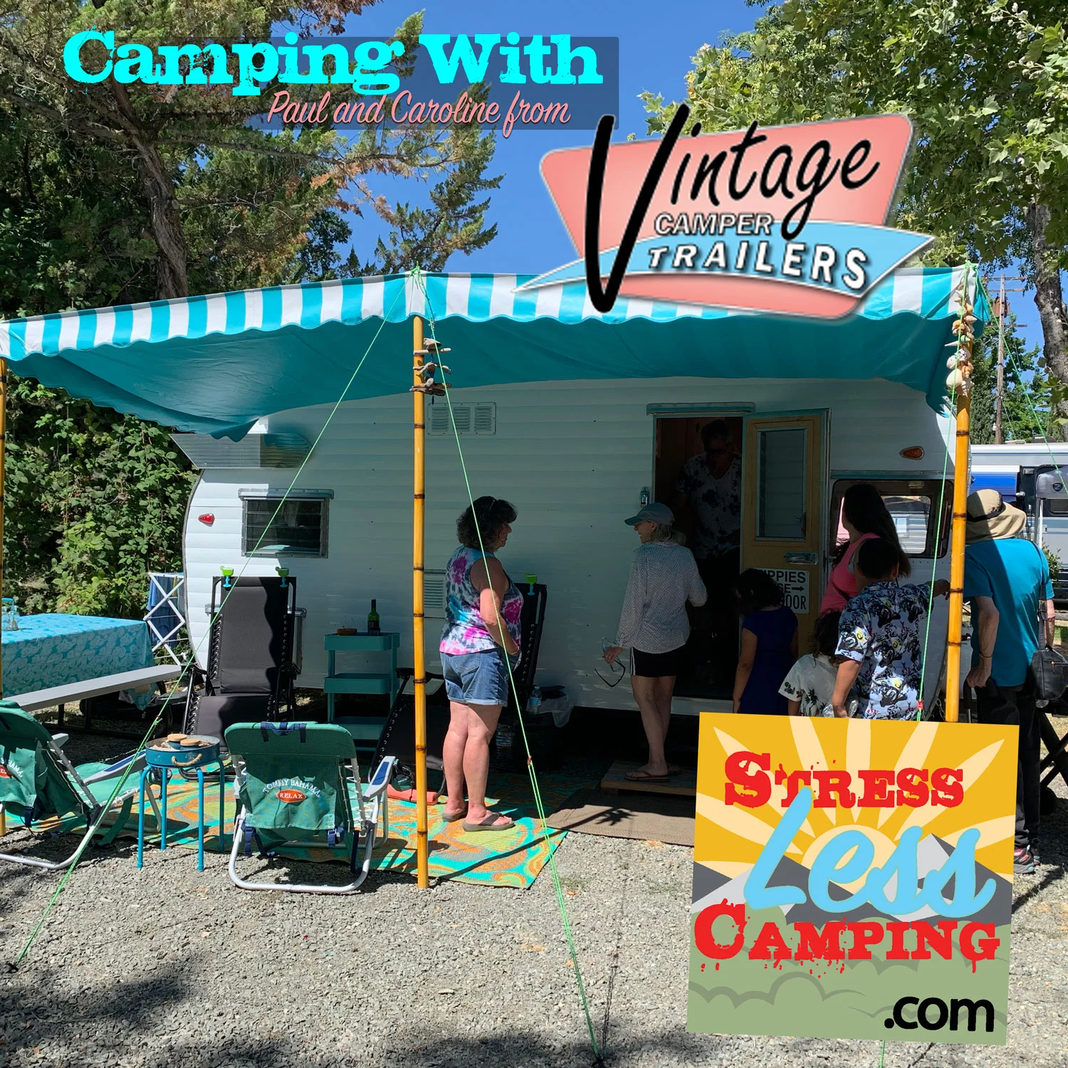 Talking vintage trailers with Paul and Caroline Lacitinola
