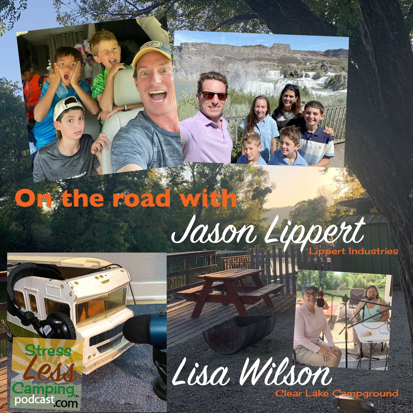 On the road with Jason Lippert of Lippert Components and Clear Lake Campground's Lisa Wilson