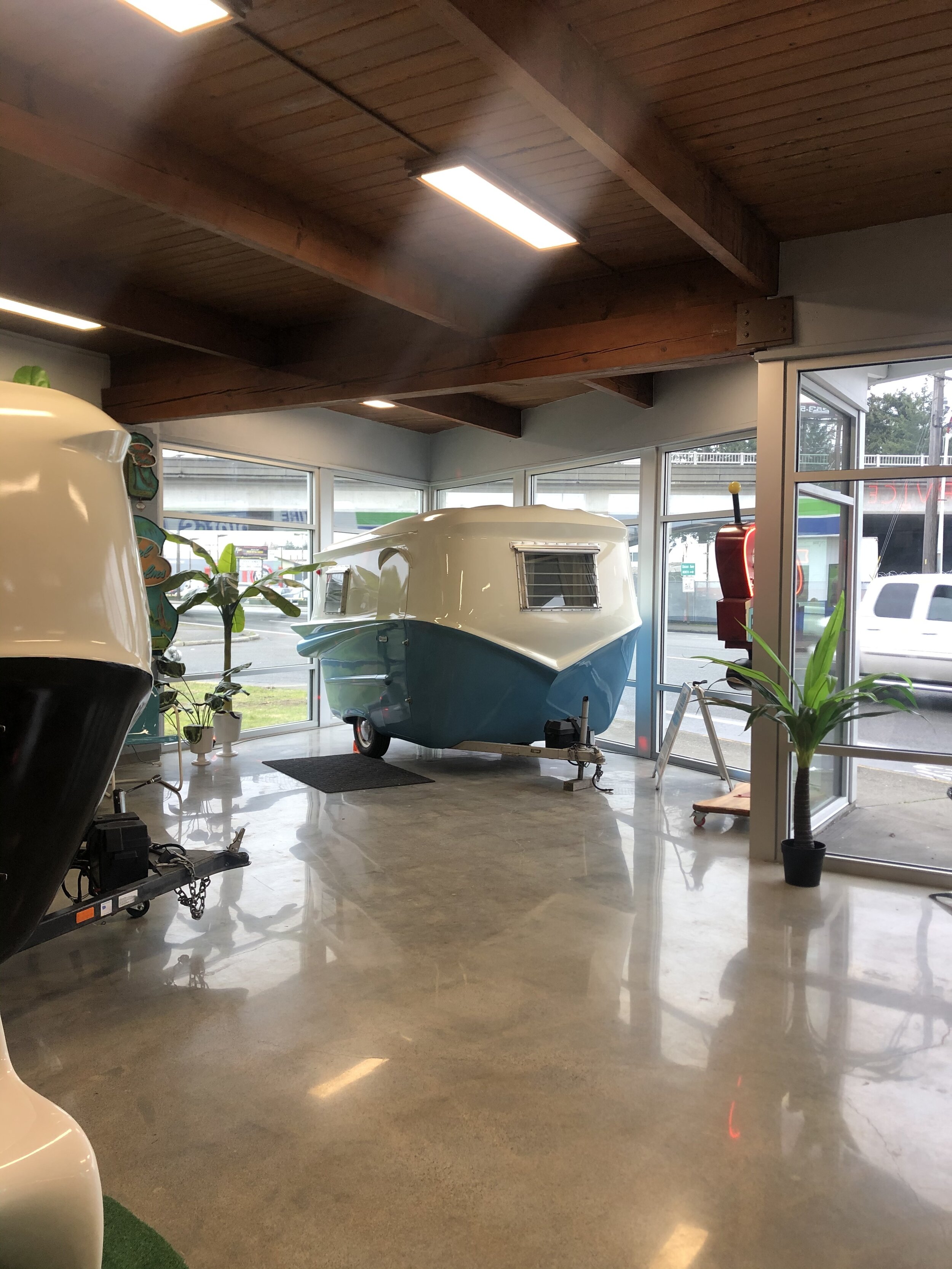  Relic Trailers’ showroom today 