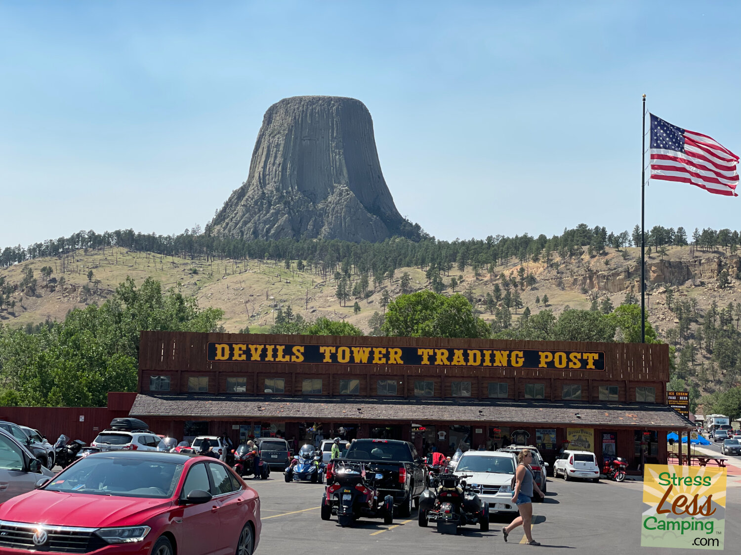 Devil's Tower in Wyoming