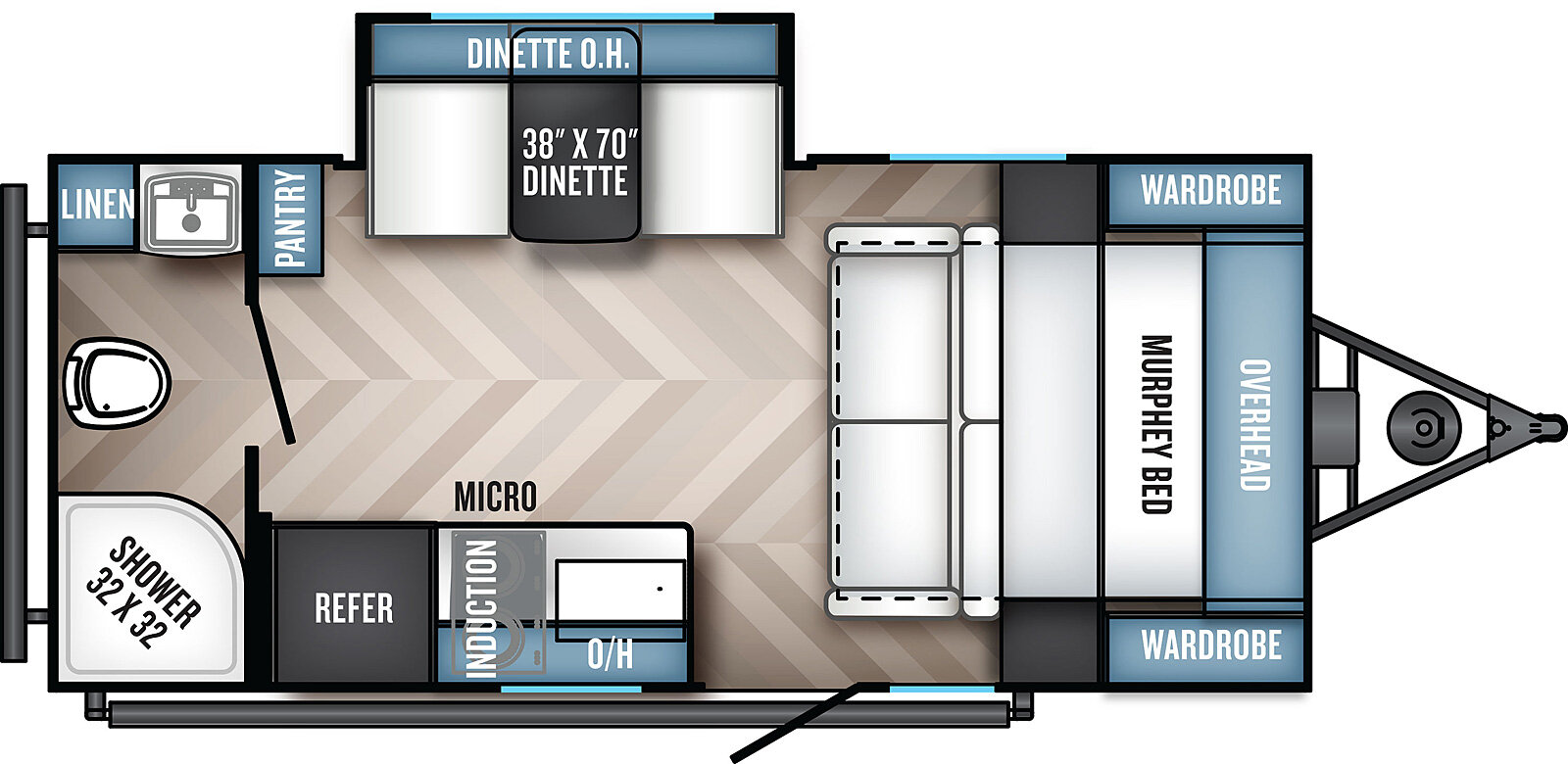 Palomino Revolve floorplan